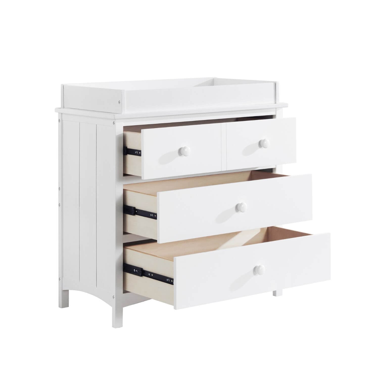 Oxford Baby Universal RTA 3-Drawer Dresser | Snow White