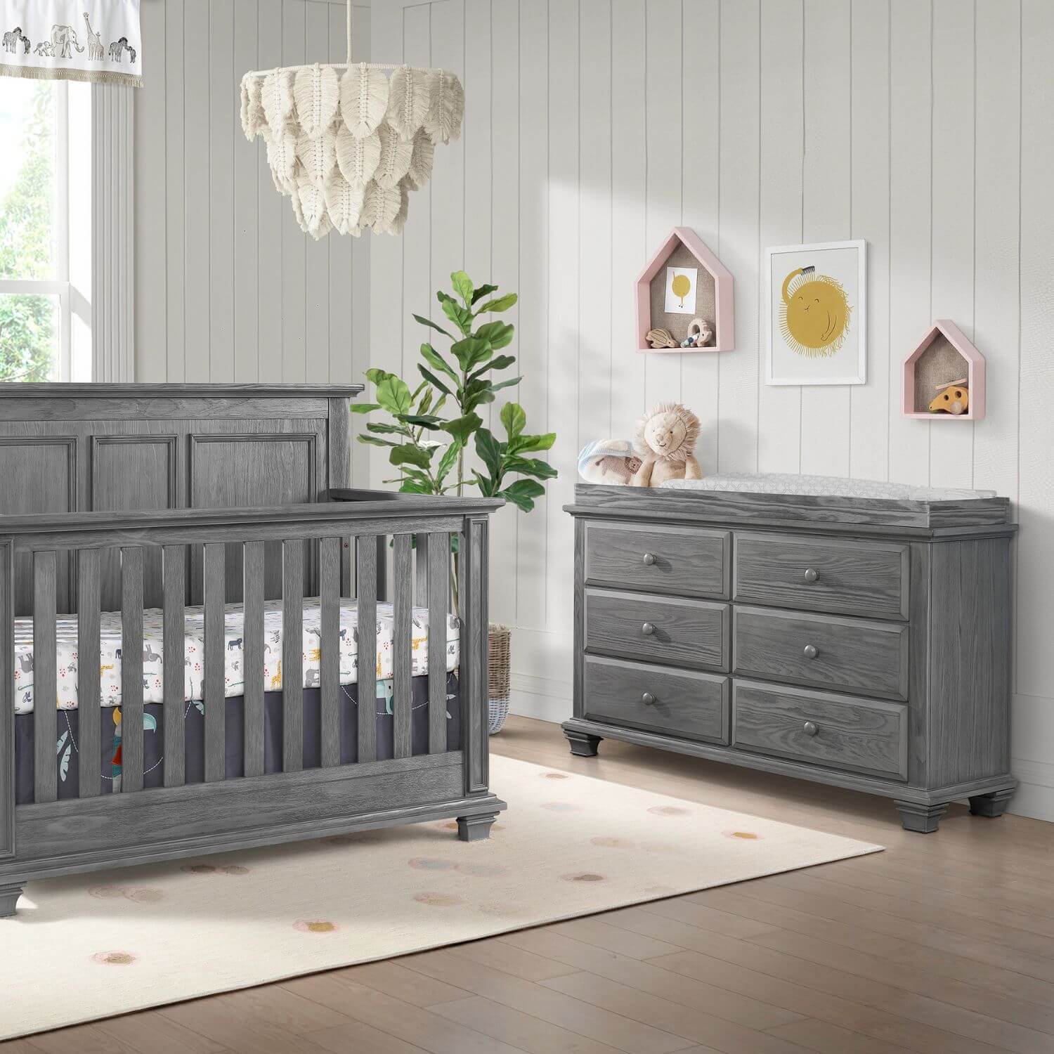 Oxford Baby Universal Changing Topper | Graphite Gray