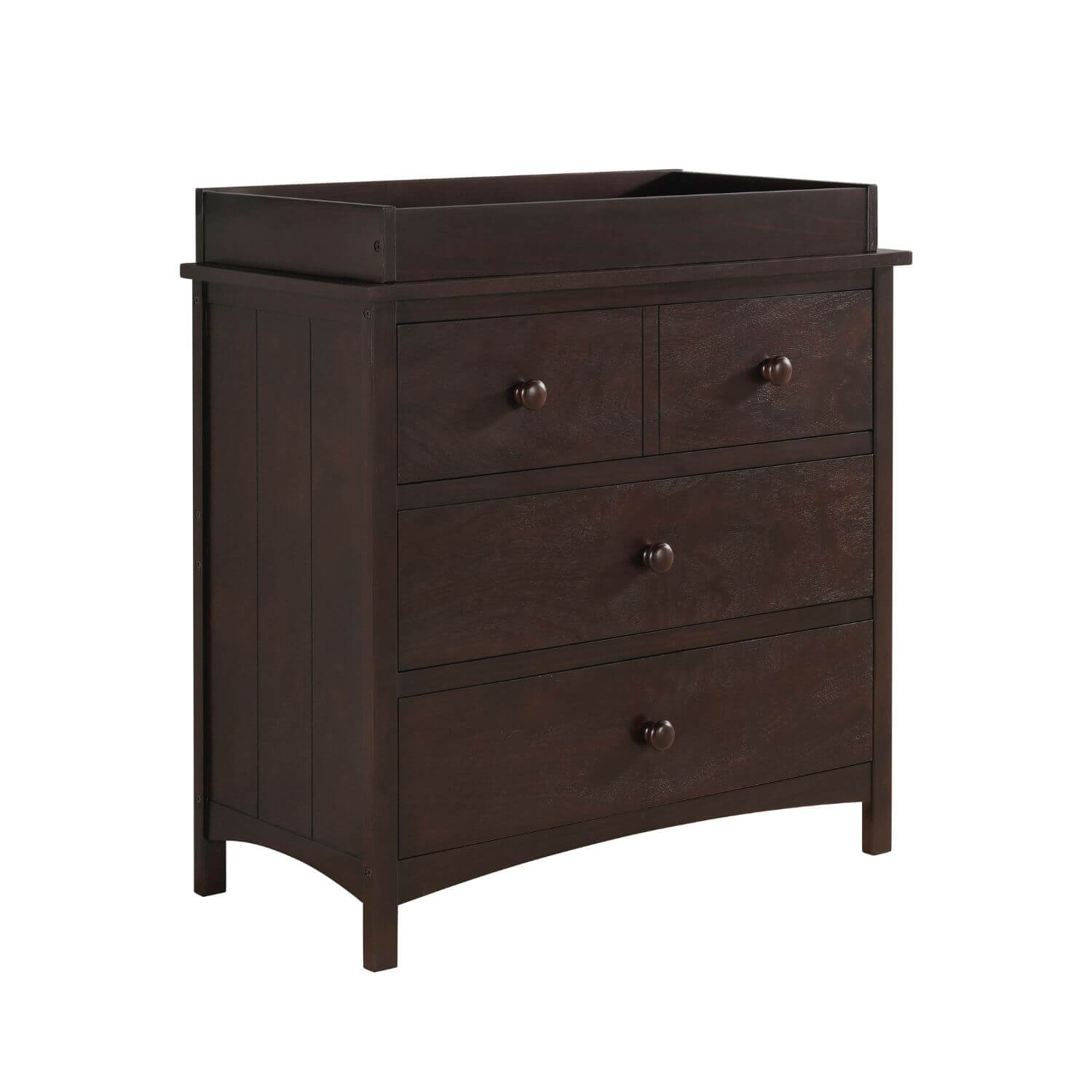 Oxford Baby Universal Changing Topper For 3/6 Drawer Dresser | Espresso