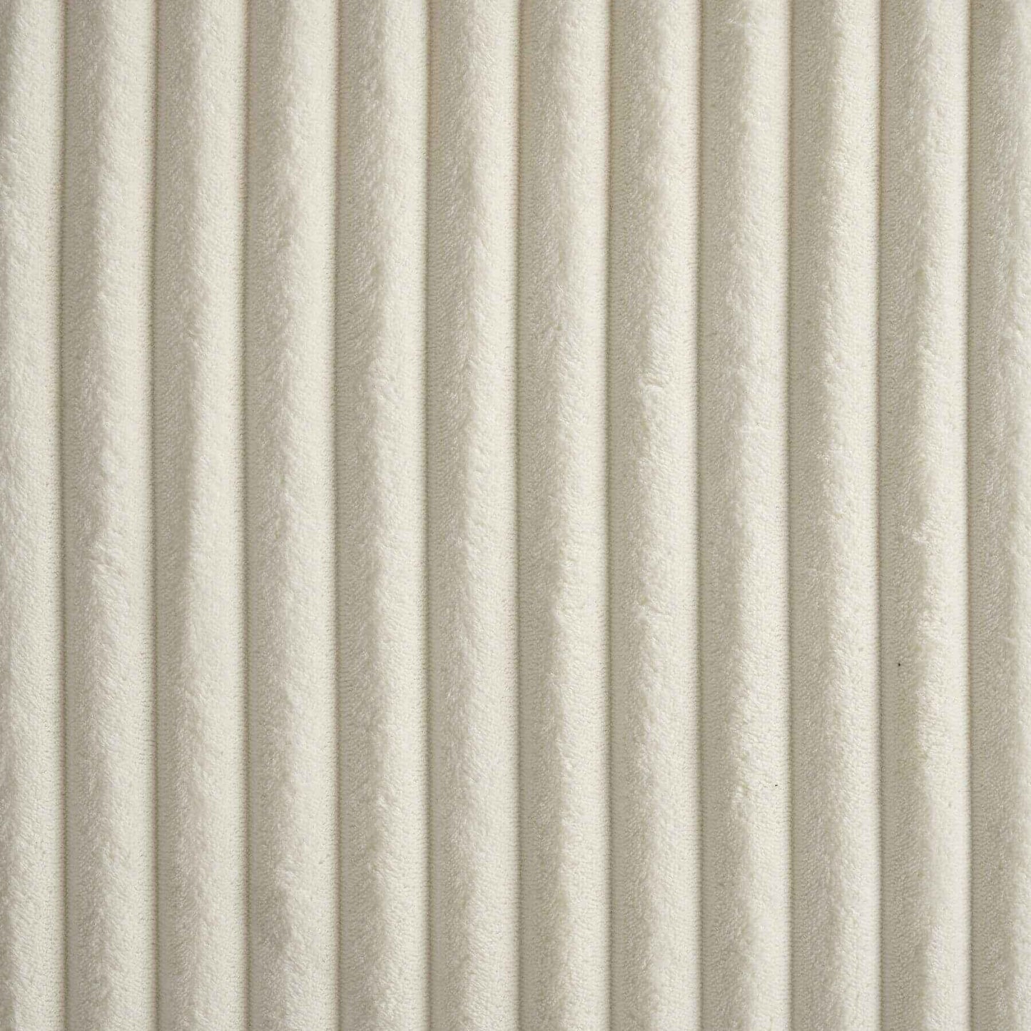 Detail of Uptown Nursery Swivel Rocker and Recliner in Corduroy Pearl White