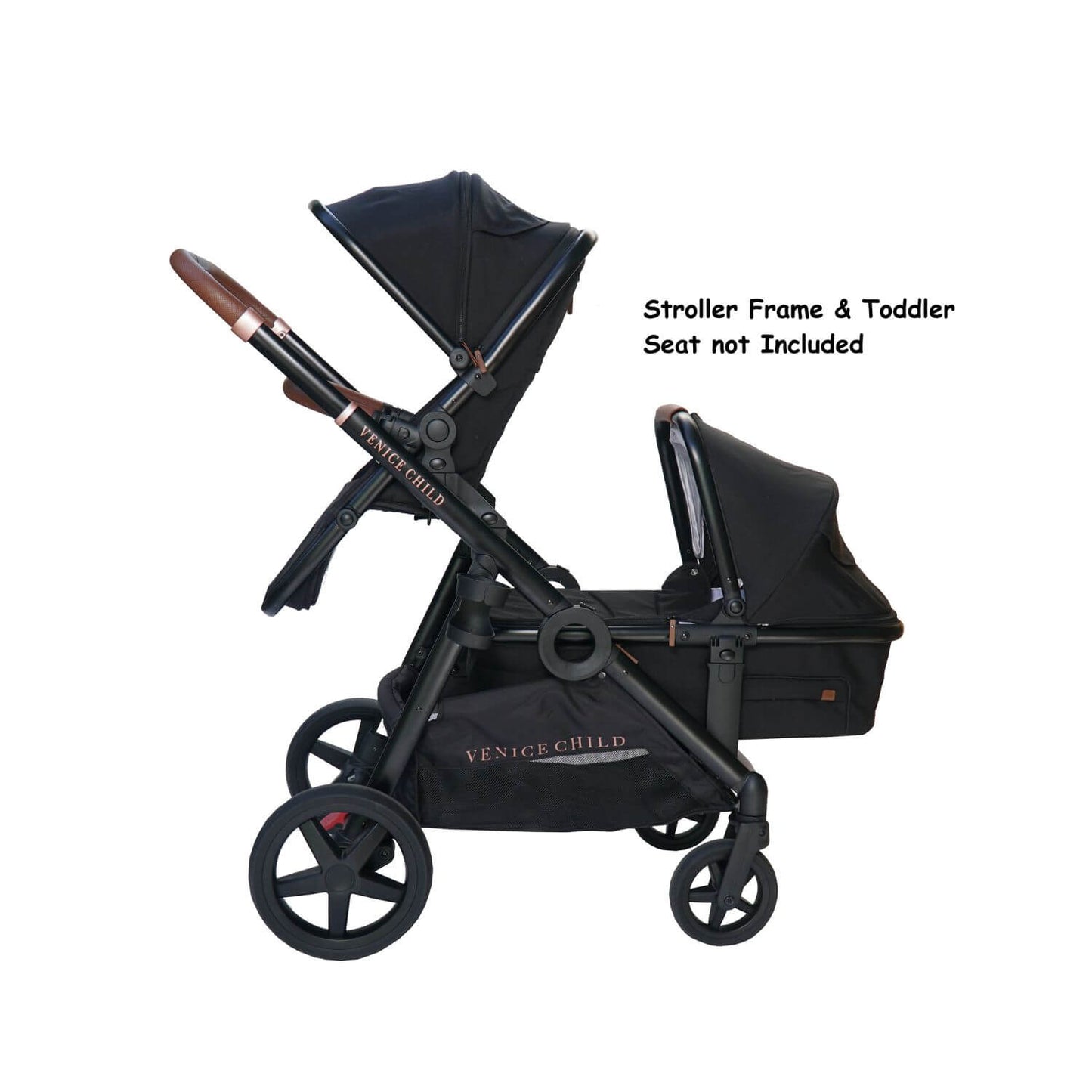 Venice Child Ventura Stroller Stand-Alone Bassinet | Midnight