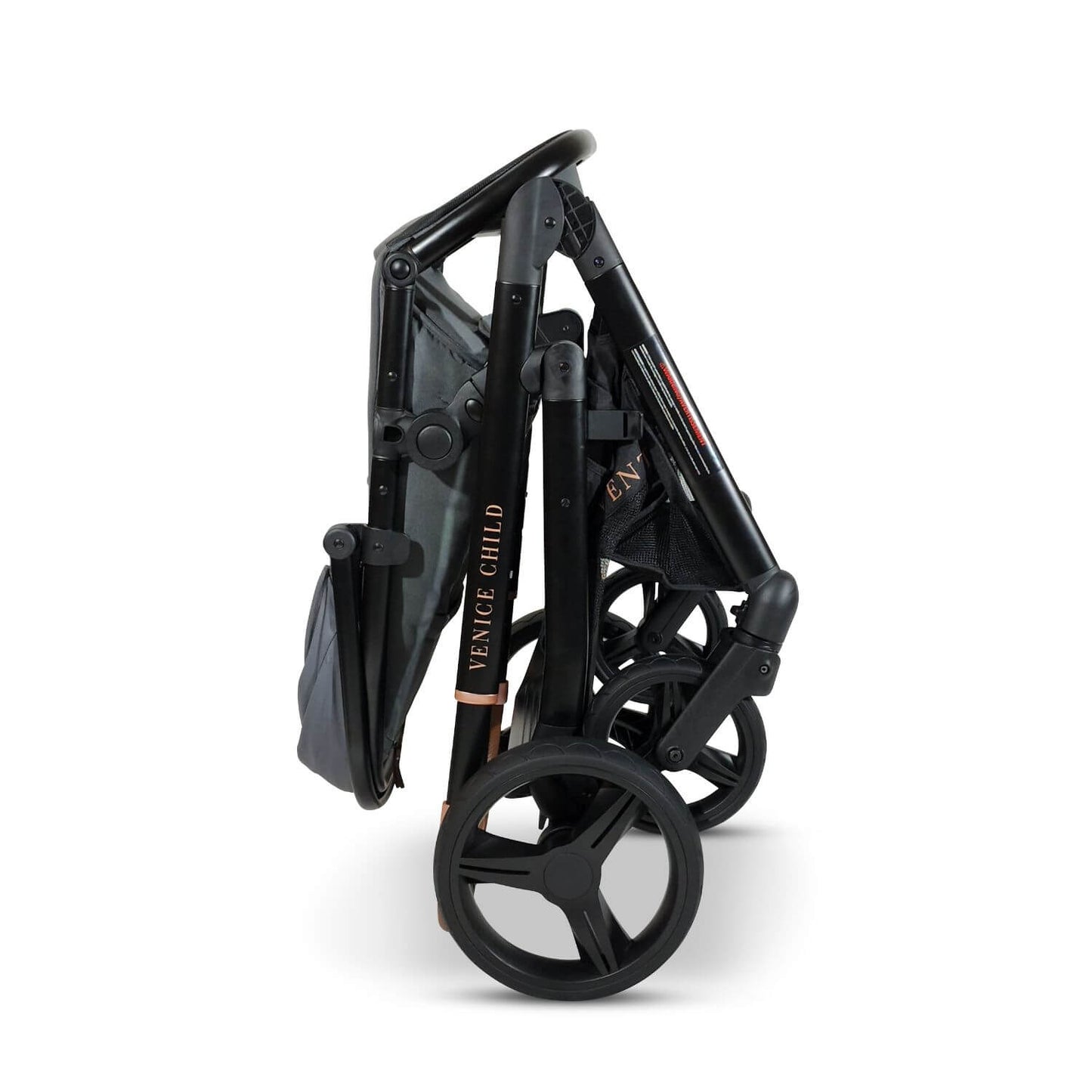 Venice Child Ventura Single to Double Stroller & Bassinet | Midnight