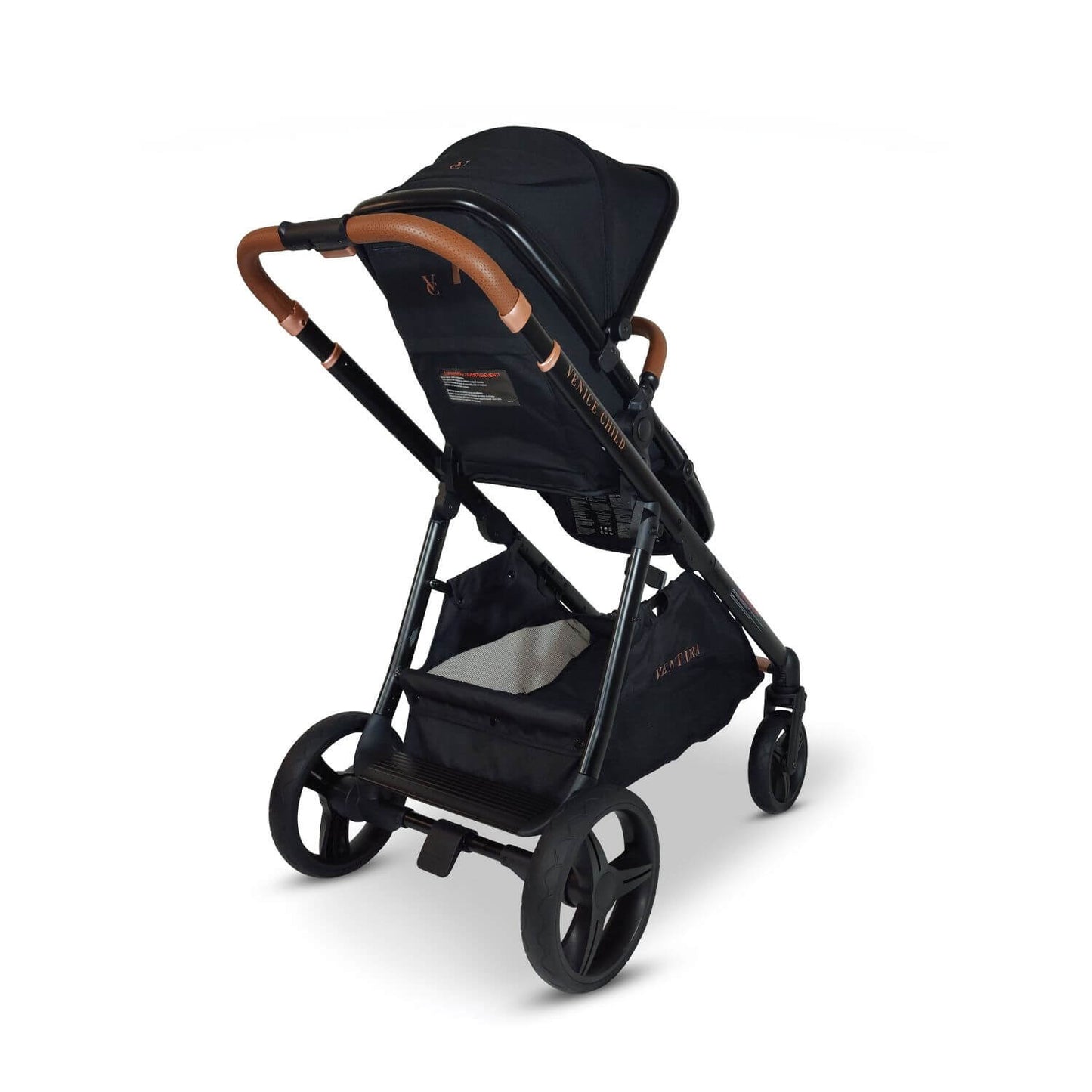 Venice Child Ventura Single to Double Sit-And-Stand Stroller | Midnight