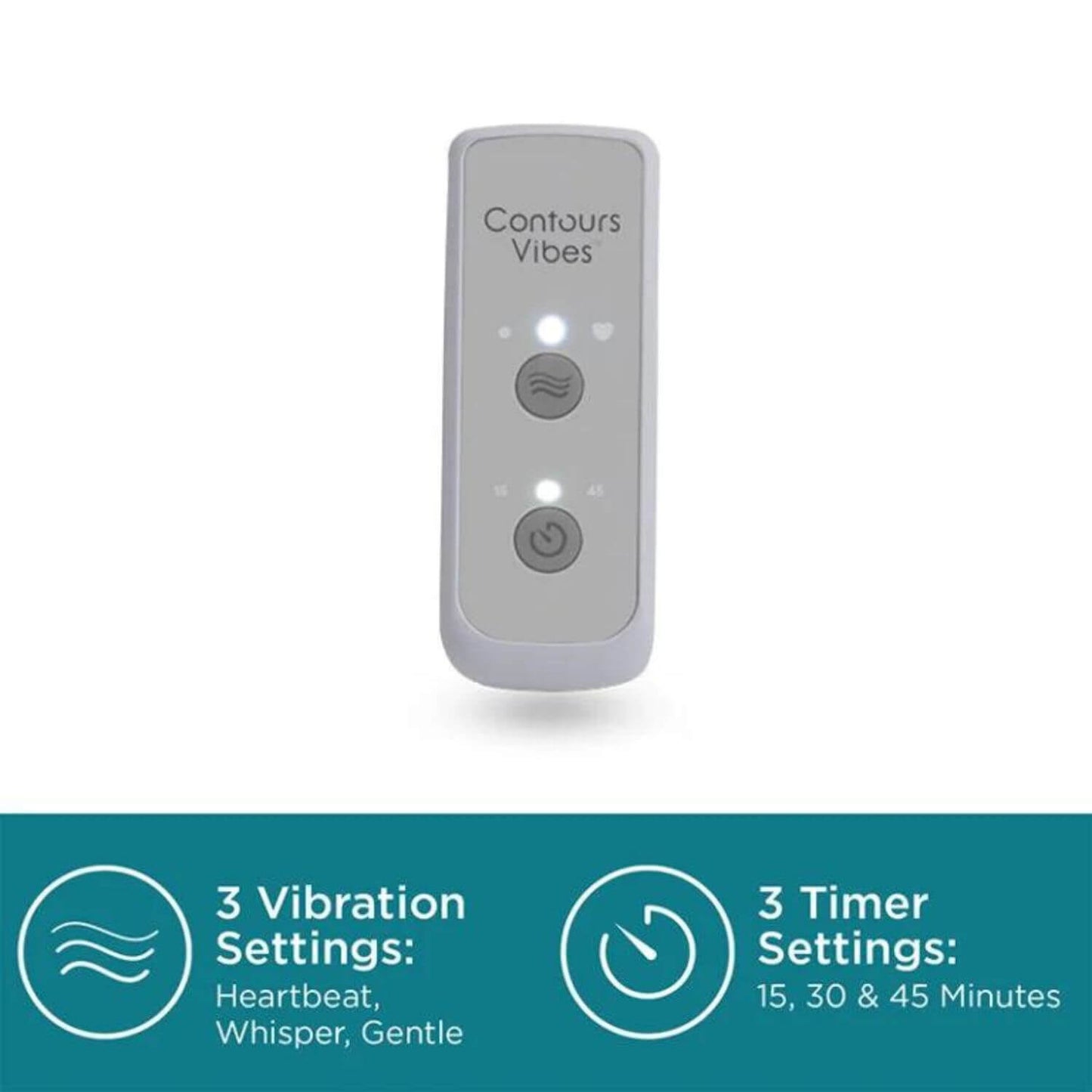 Contours Vibes 2-Stage Soothing Vibrations Crib and Toddler Mattress - Detail