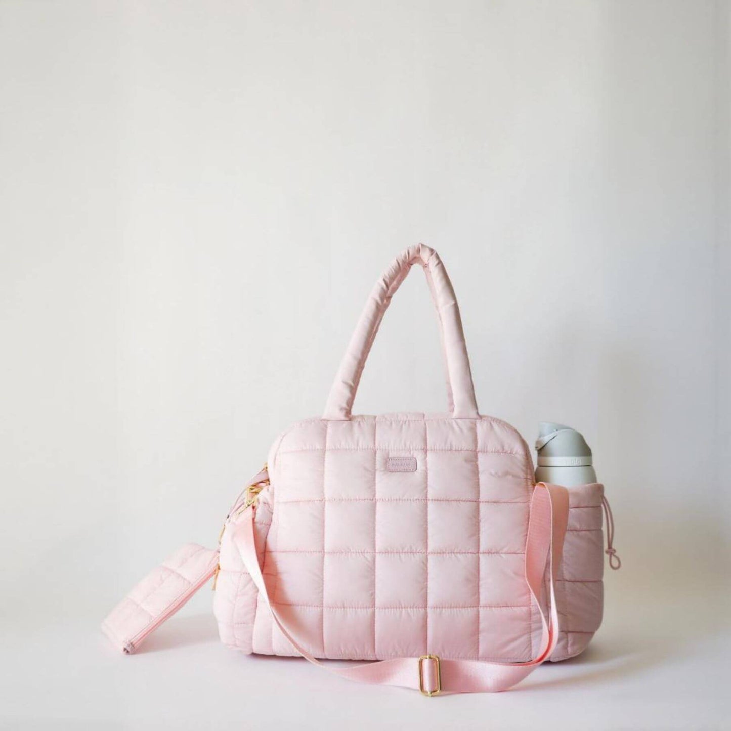 augustnoa the weekender duffle bag pink