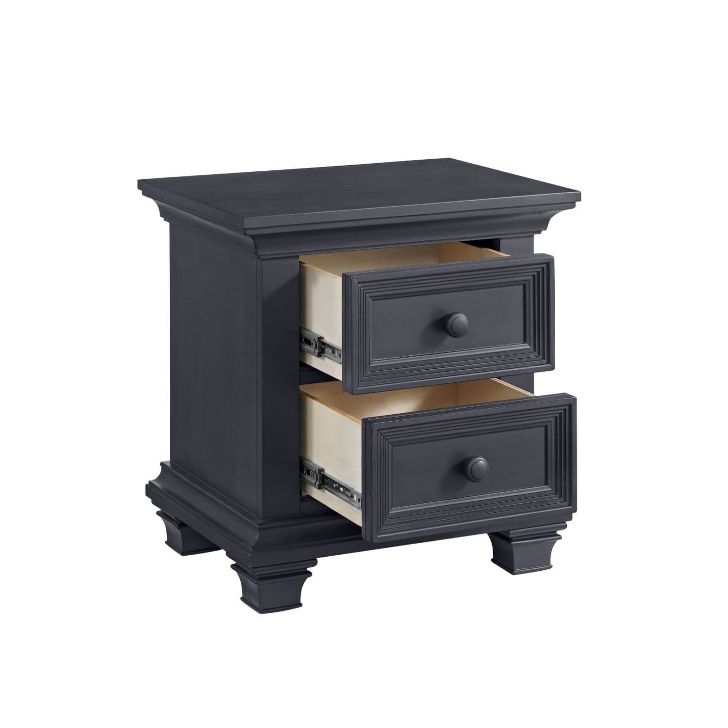 Oxford Baby Weston 2 Drawer Nightstand Midnight Slate