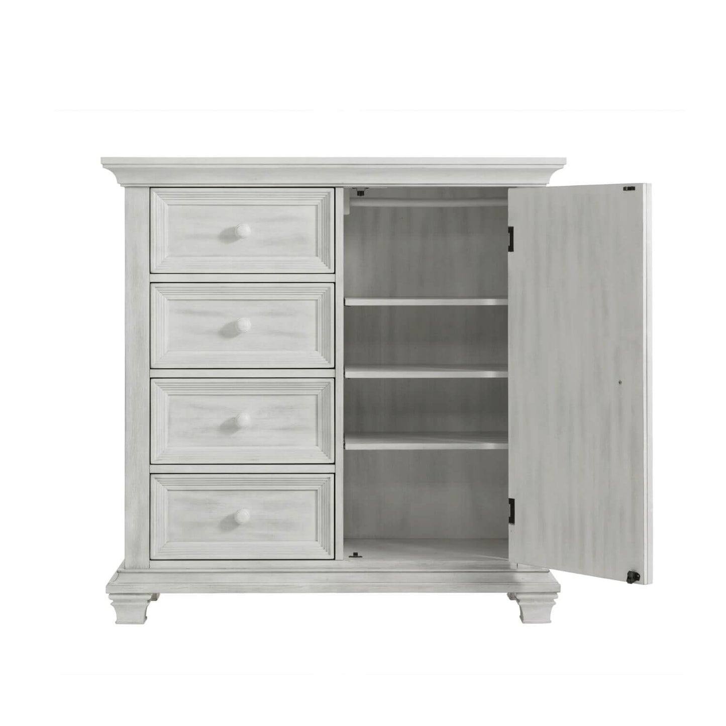 Oxford Baby Weston 4-Drawer Chifferobe | Vintage White