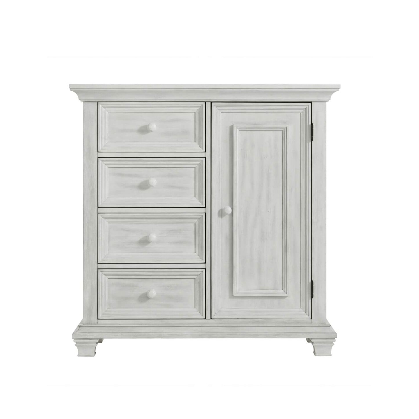 Oxford Baby Weston 4-Drawer Chifferobe | Vintage White
