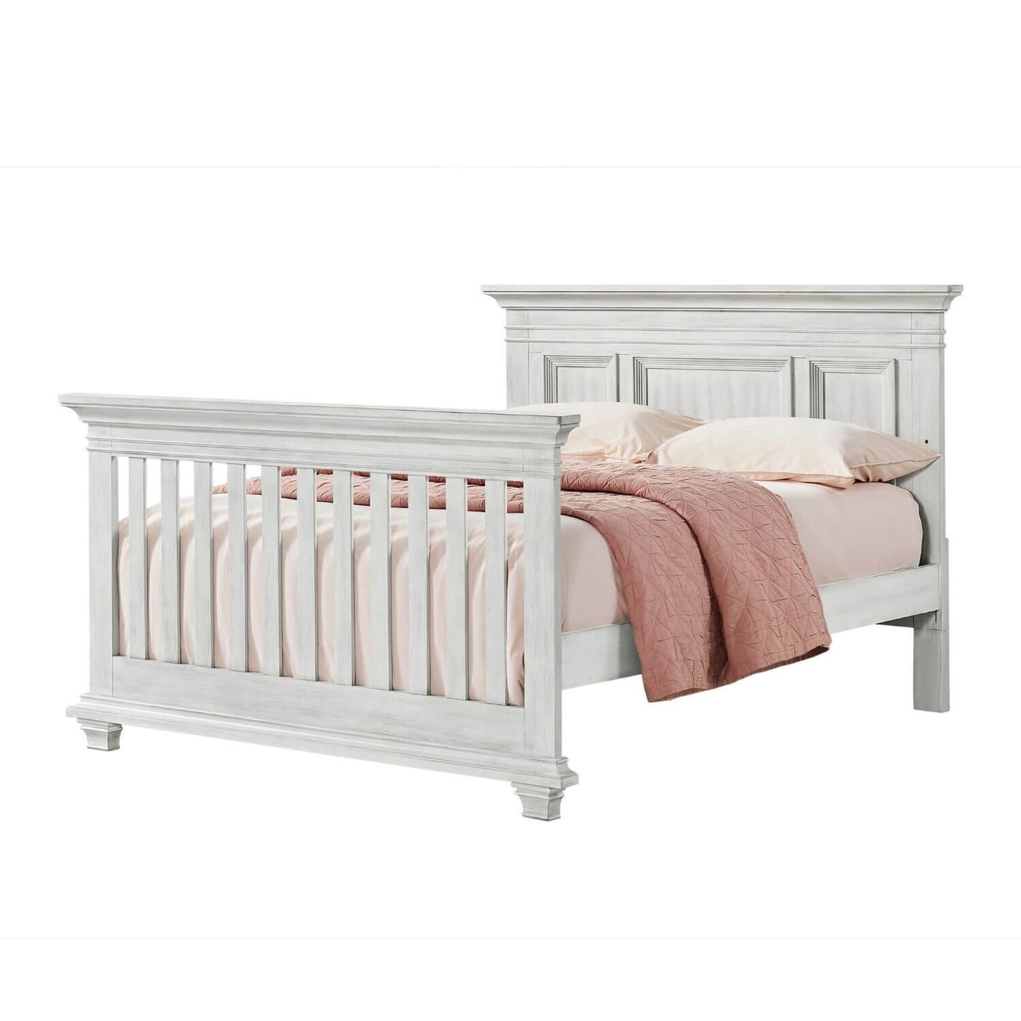 Oxford Baby Weston 4-in-1 Convertible Crib, Vintage White