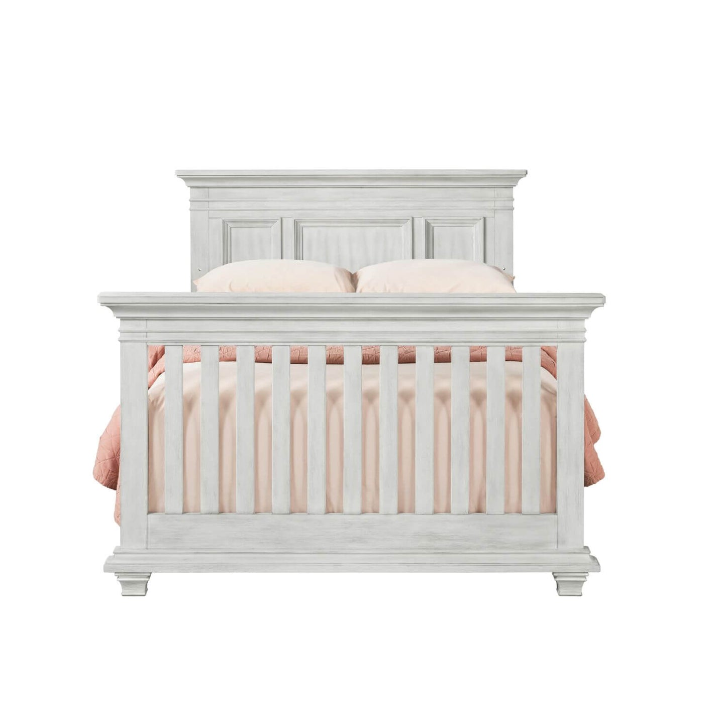 Oxford Baby Weston 4-in-1 Convertible Crib, Vintage White