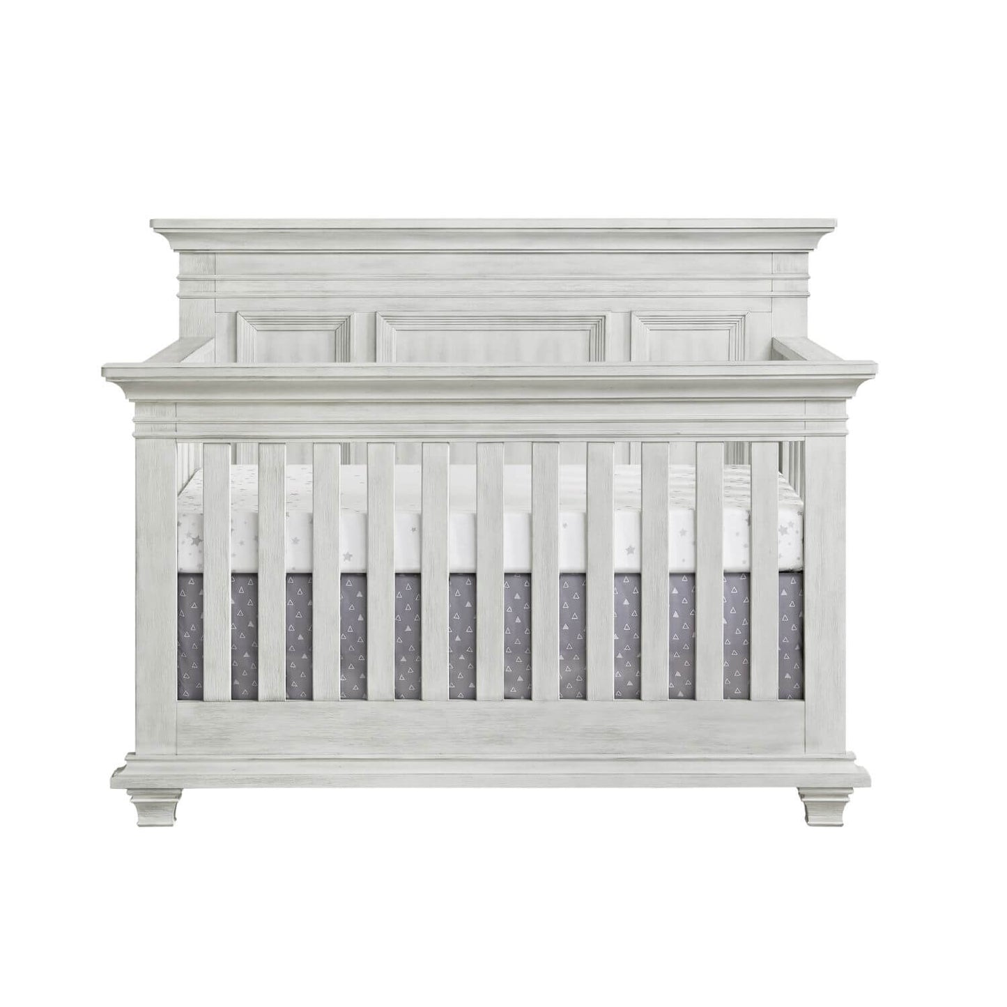 Oxford Baby Weston 4-in-1 Convertible Crib, Vintage White