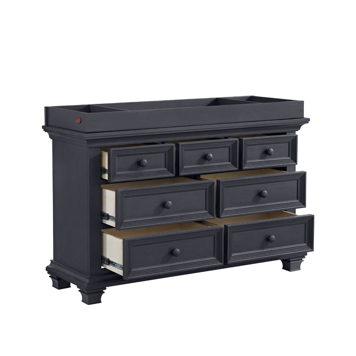 Oxford Baby Weston 7 Drawer Dresser Midnight Slate