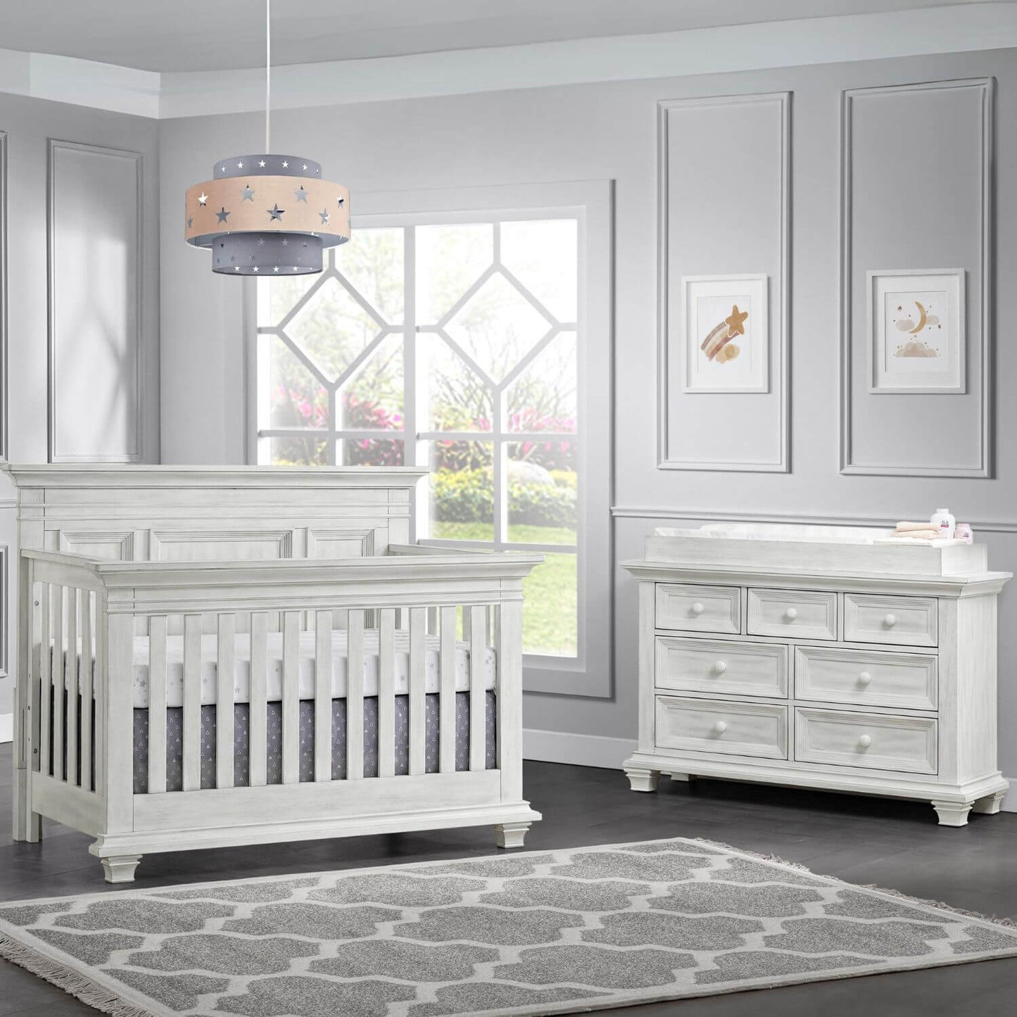 Oxford Baby Weston 7 Drawer Dresser | Vintage White