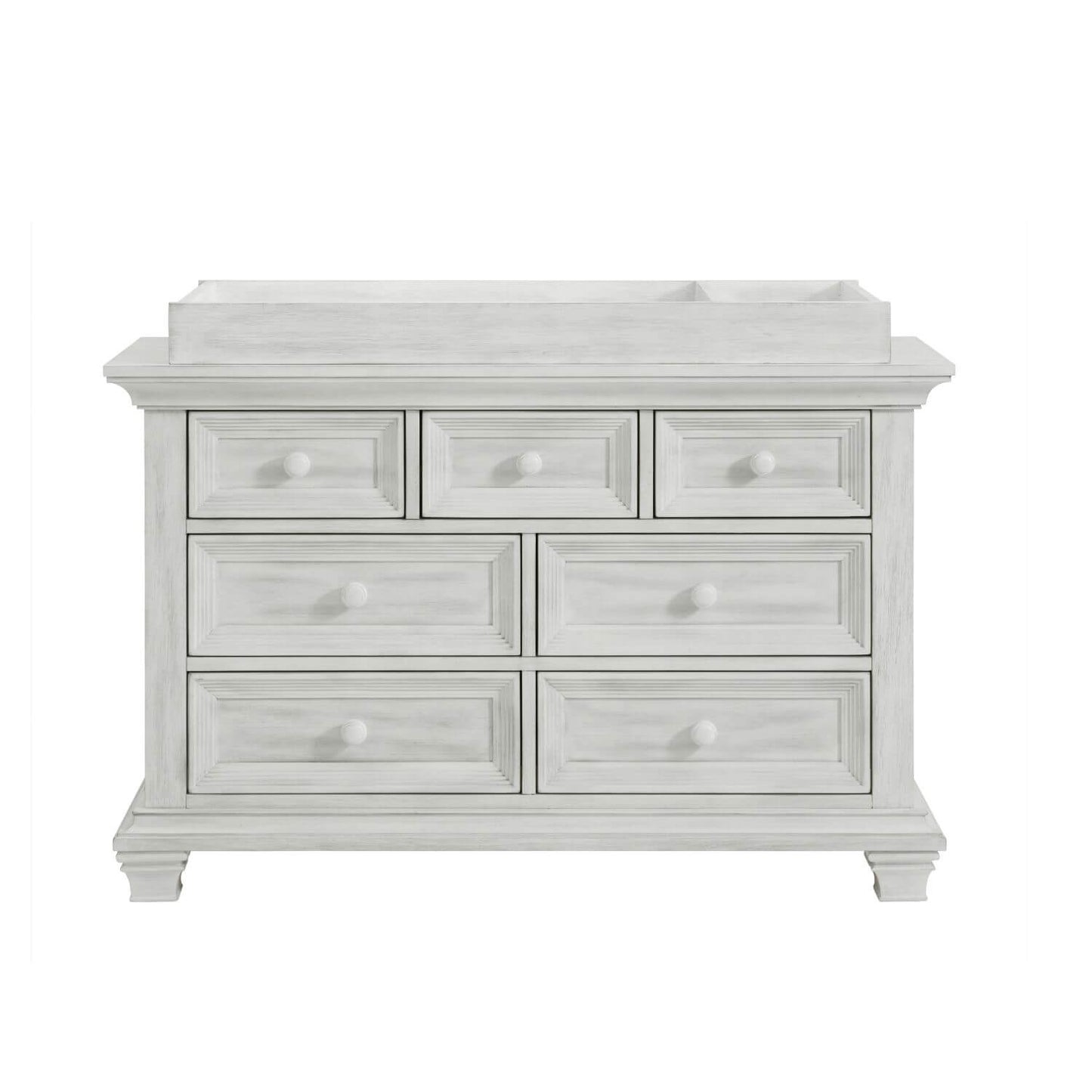 Oxford Baby Weston Changing Topper for 7-Drawer Dresser | Vintage White