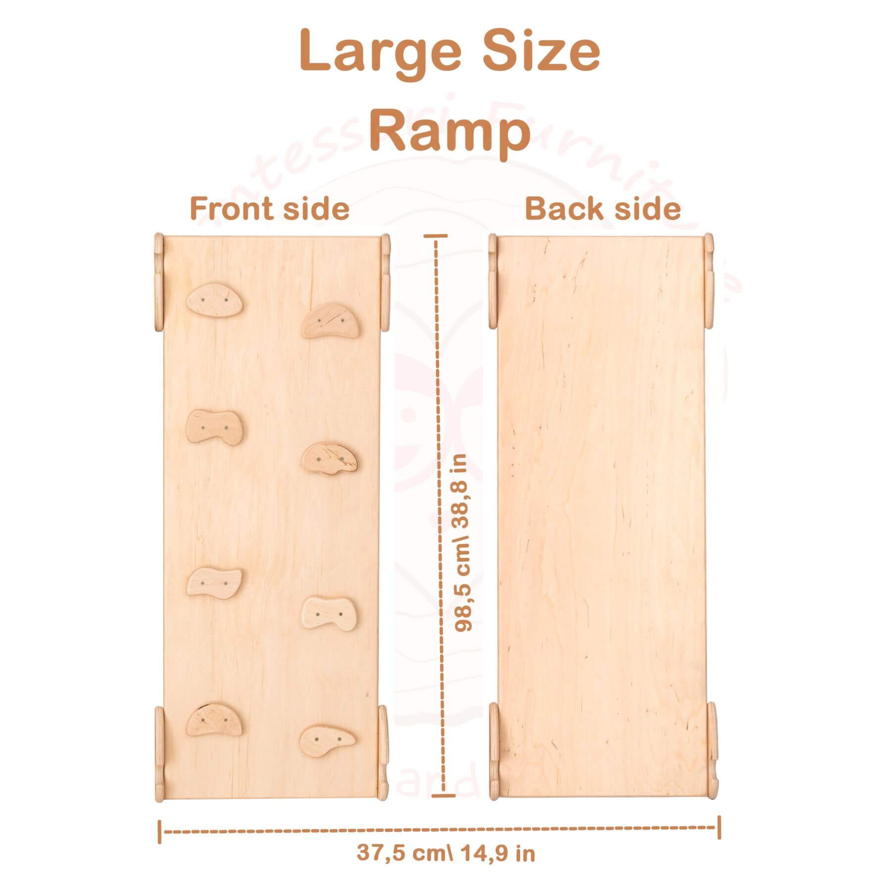 Wood and Hearts Large Size Ramp