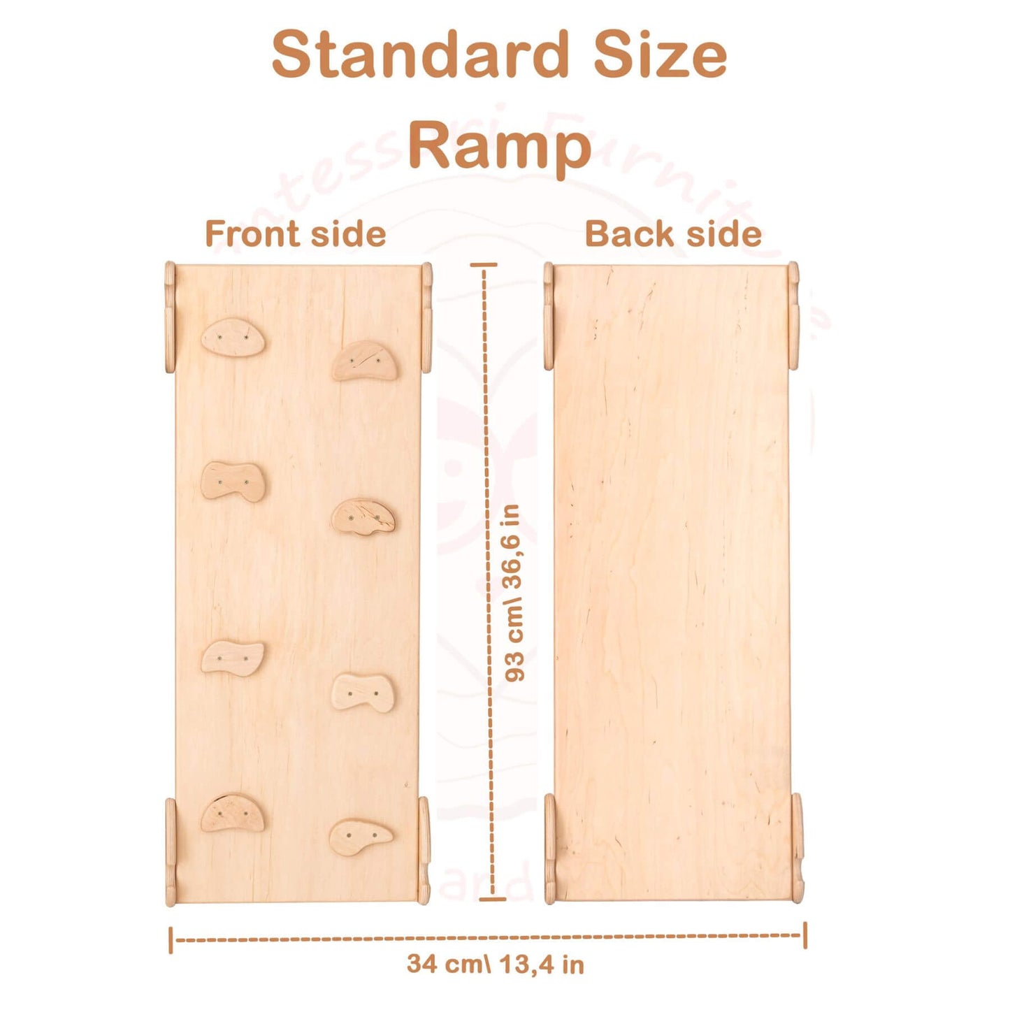 Wood and Hearts Standard Size Ramp