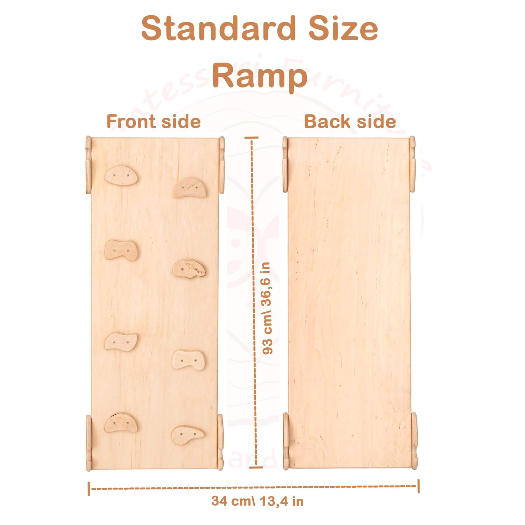 Wood and Hearts Standard Size Ramp