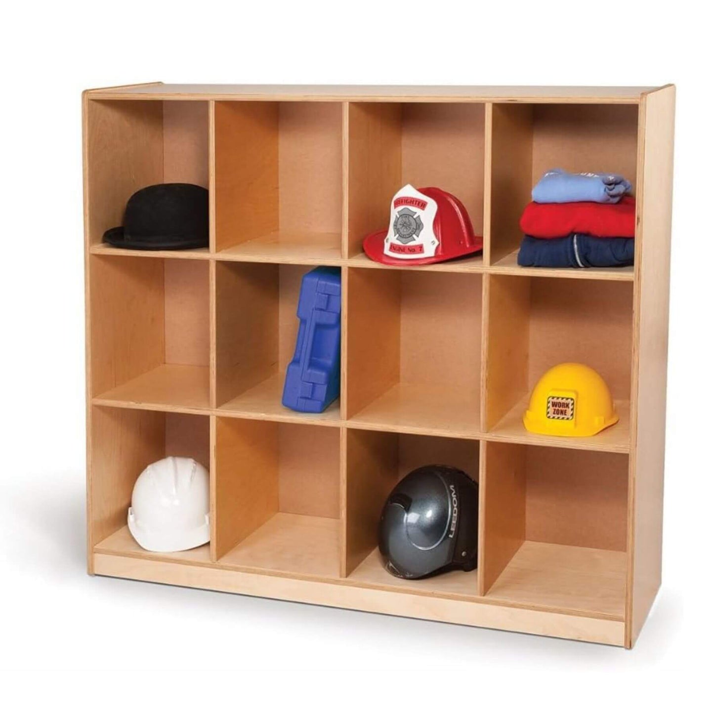 Whitney Brothers 12 Cubby Backpack Storage Cabinet