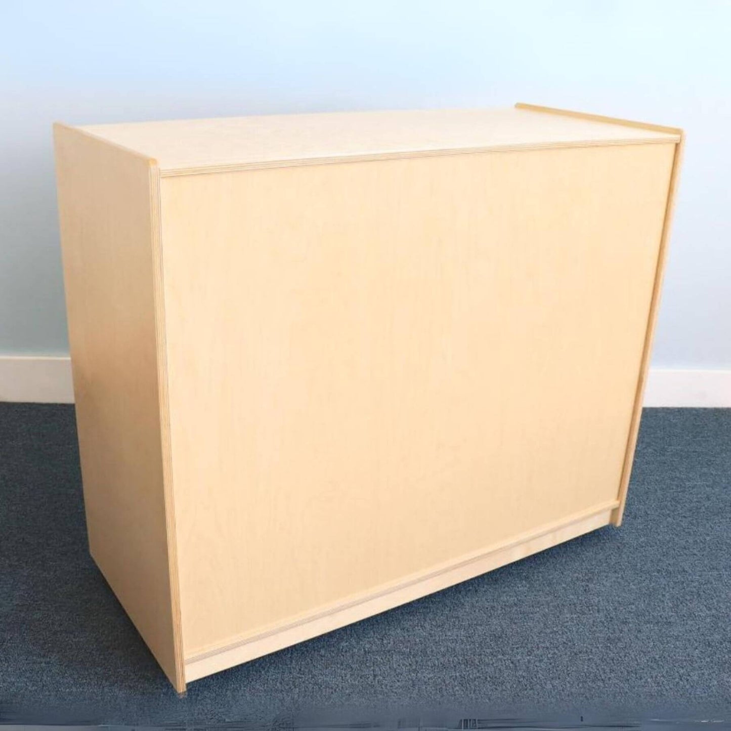 Whitney Brothers 12 Tray Mobile Storage Cabinet - Back View