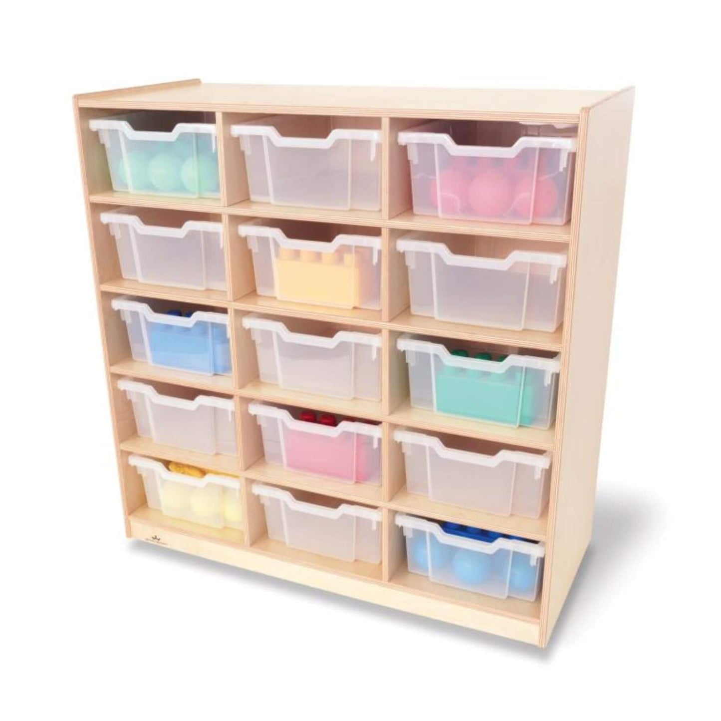 Whitney Brothers 15 Tray Mobile Storage Cabinet