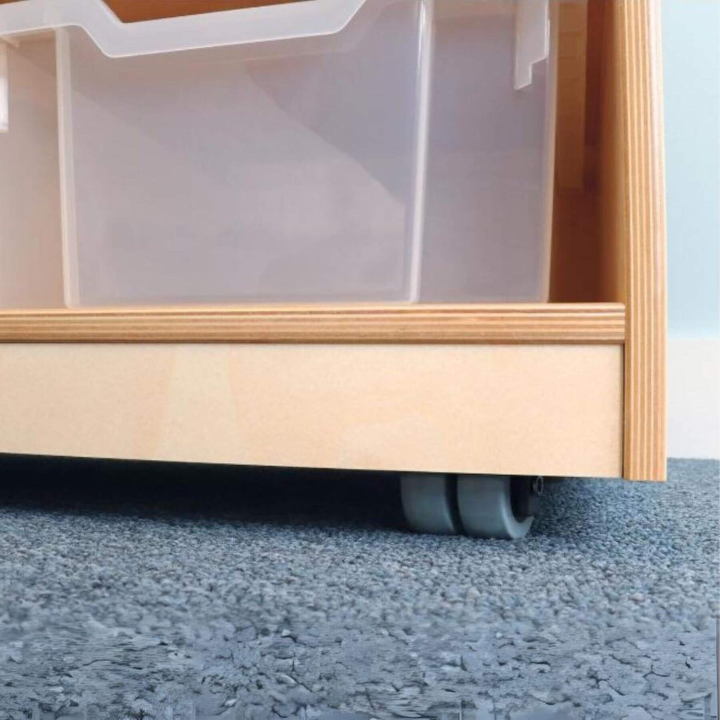 Whitney Brothers 15 Tray Mobile Storage Cabinet - Detail