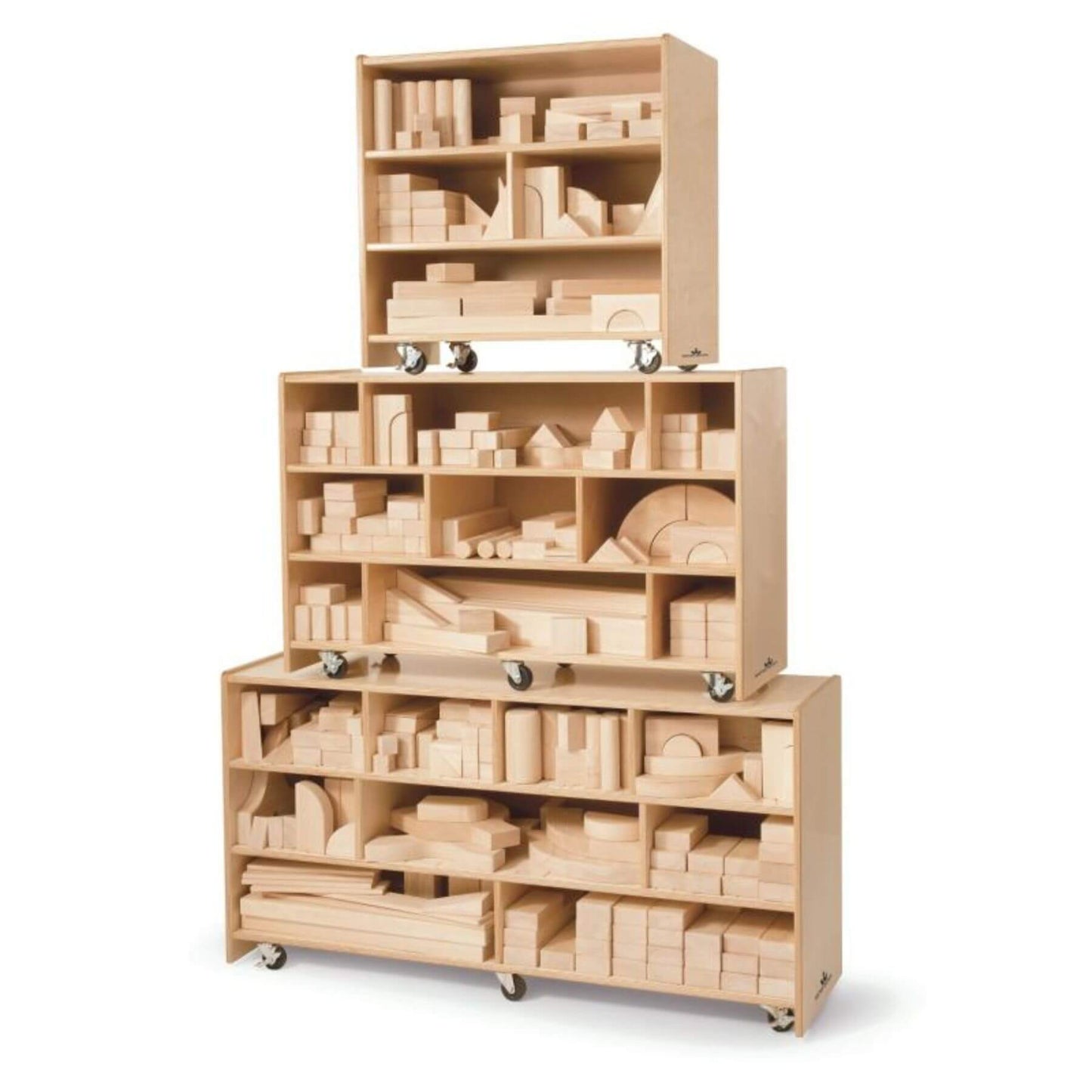 3 Different Sizes of Whitney Brothers Block Cabinet