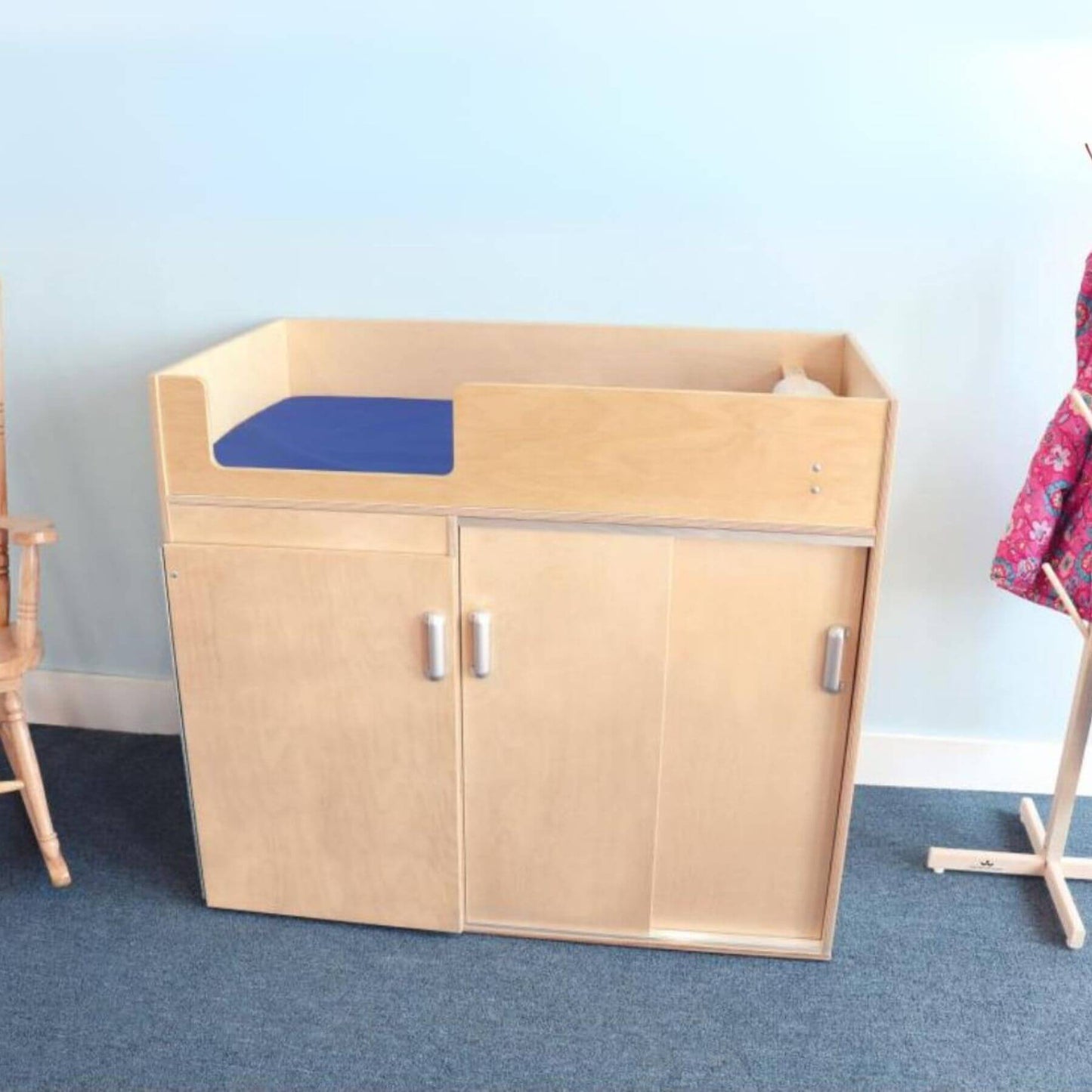 Whitney Brothers EZ Step Up Toddler Changing Cabinet - Lifestyle