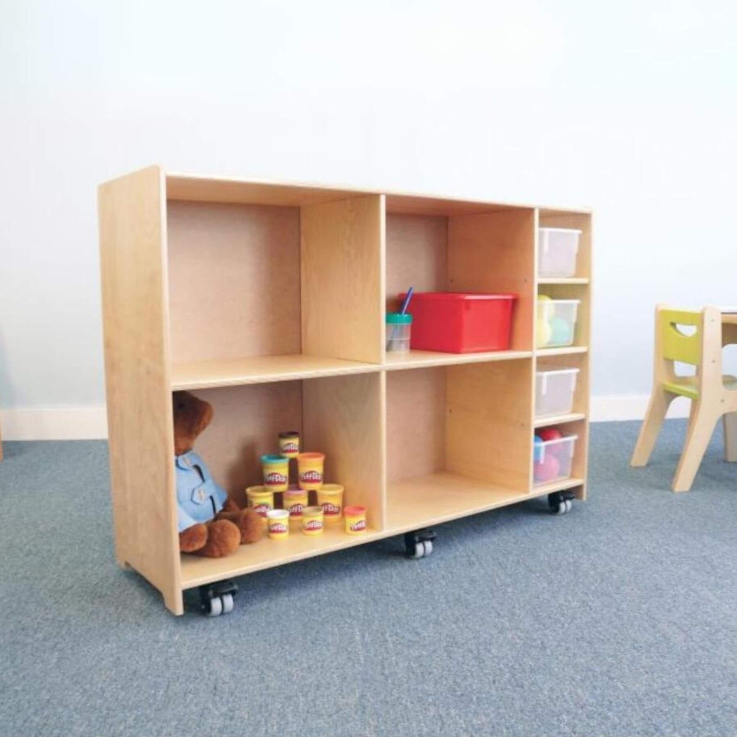 Whitney Brothers Magnetic Write And Wipe Mobile Cabinet - Lifestyle