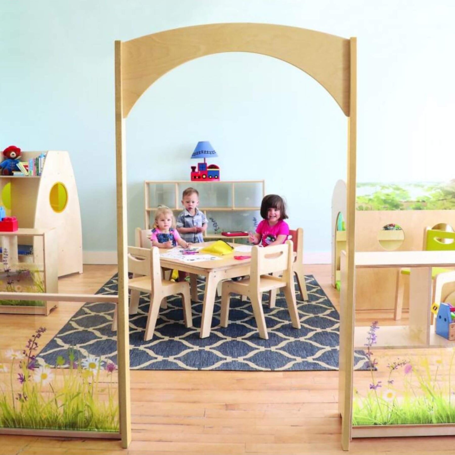 Whitney Brothers Nature View Divider Archway - Lifestyle