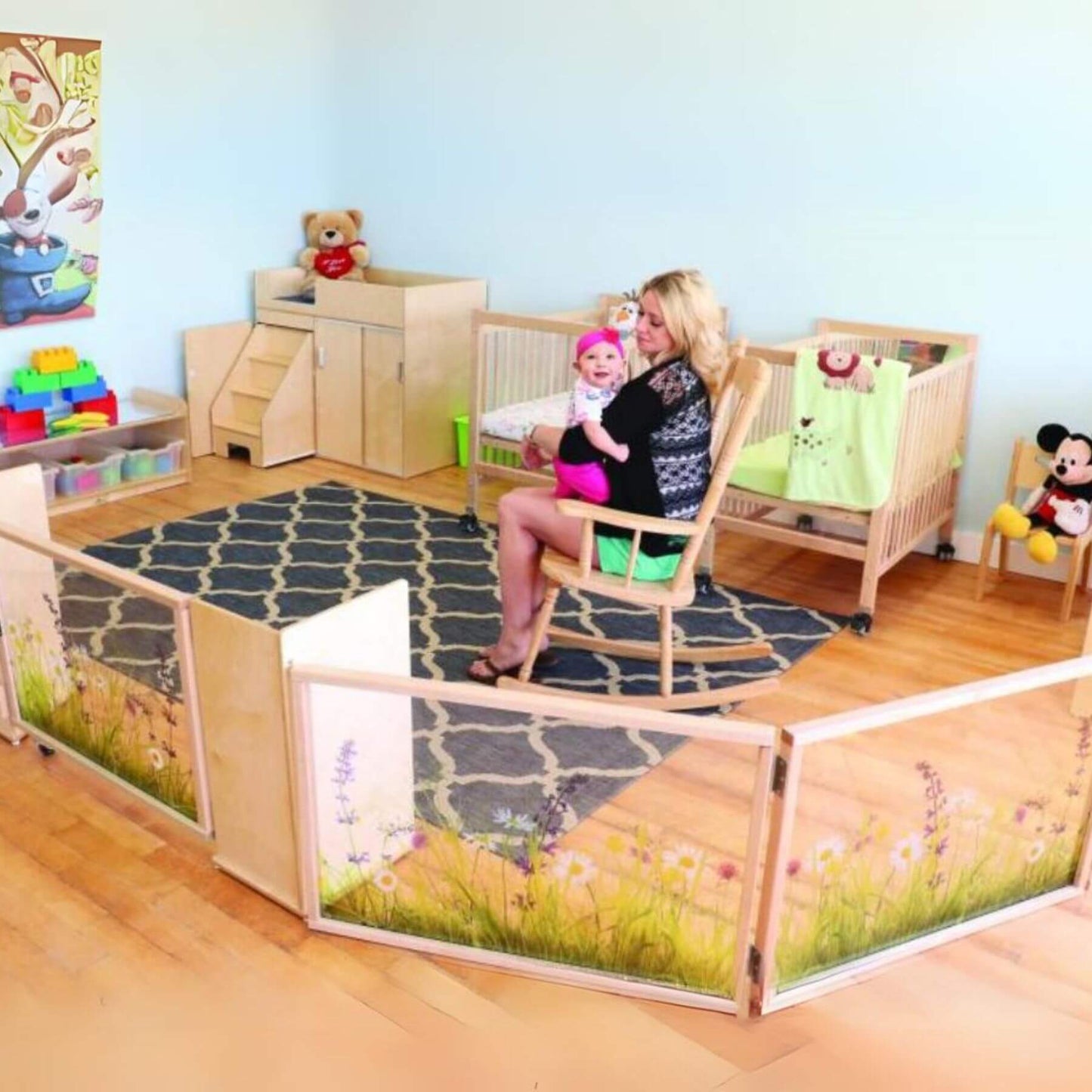 Whitney Brothers Nature View Divider Panel 24W - Lifestyle