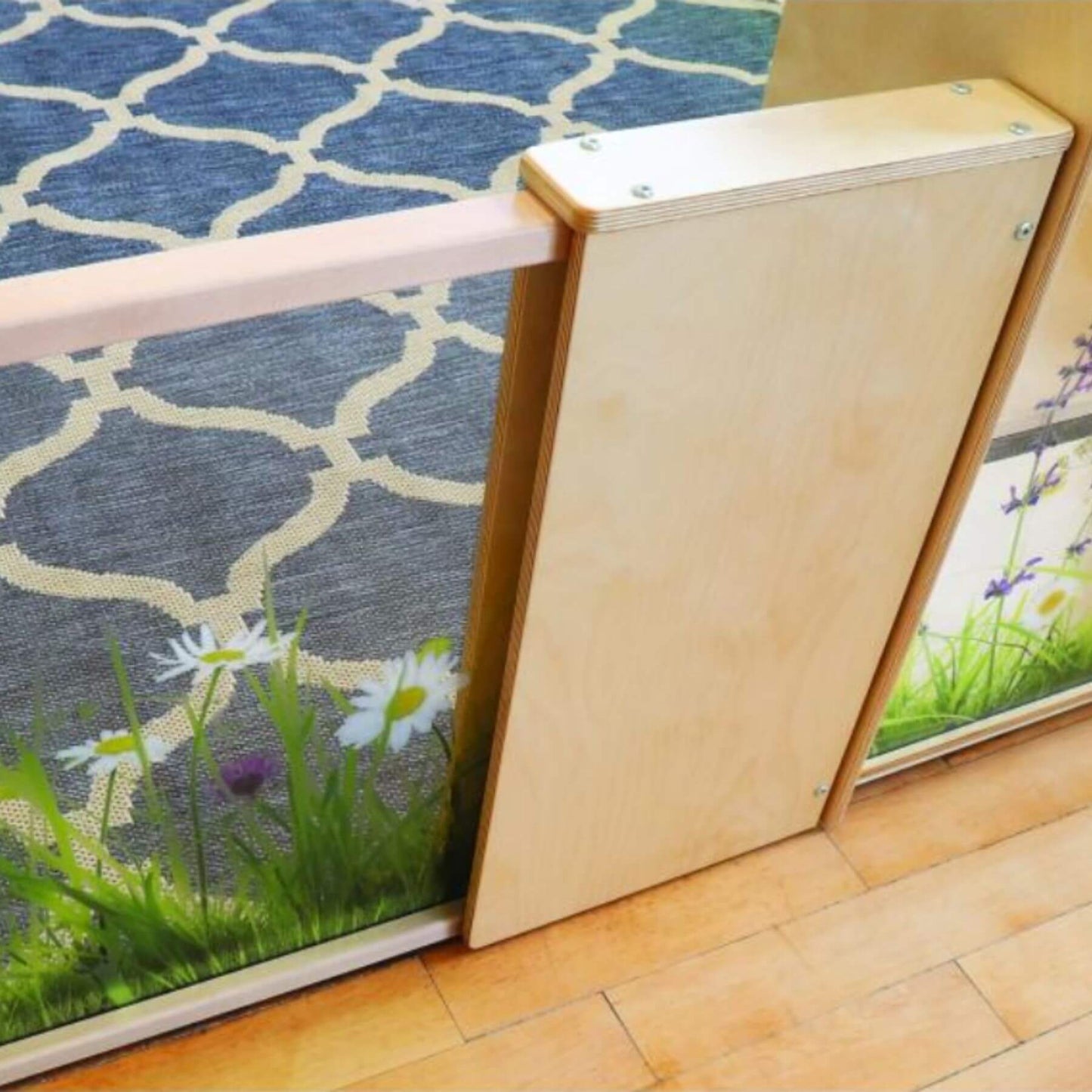 Whitney Brothers Nature View Divider Panel Adjustable Extension - Lifestyle