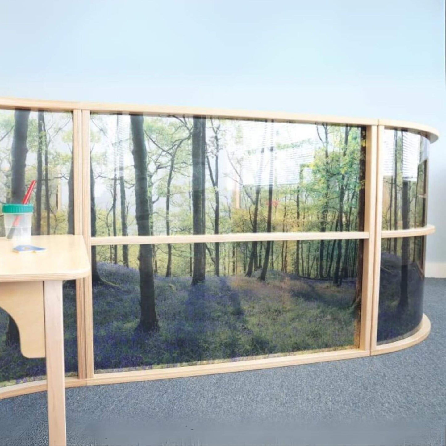 Whitney Brothers Nature View Divider Panel 36H - Lifestyle