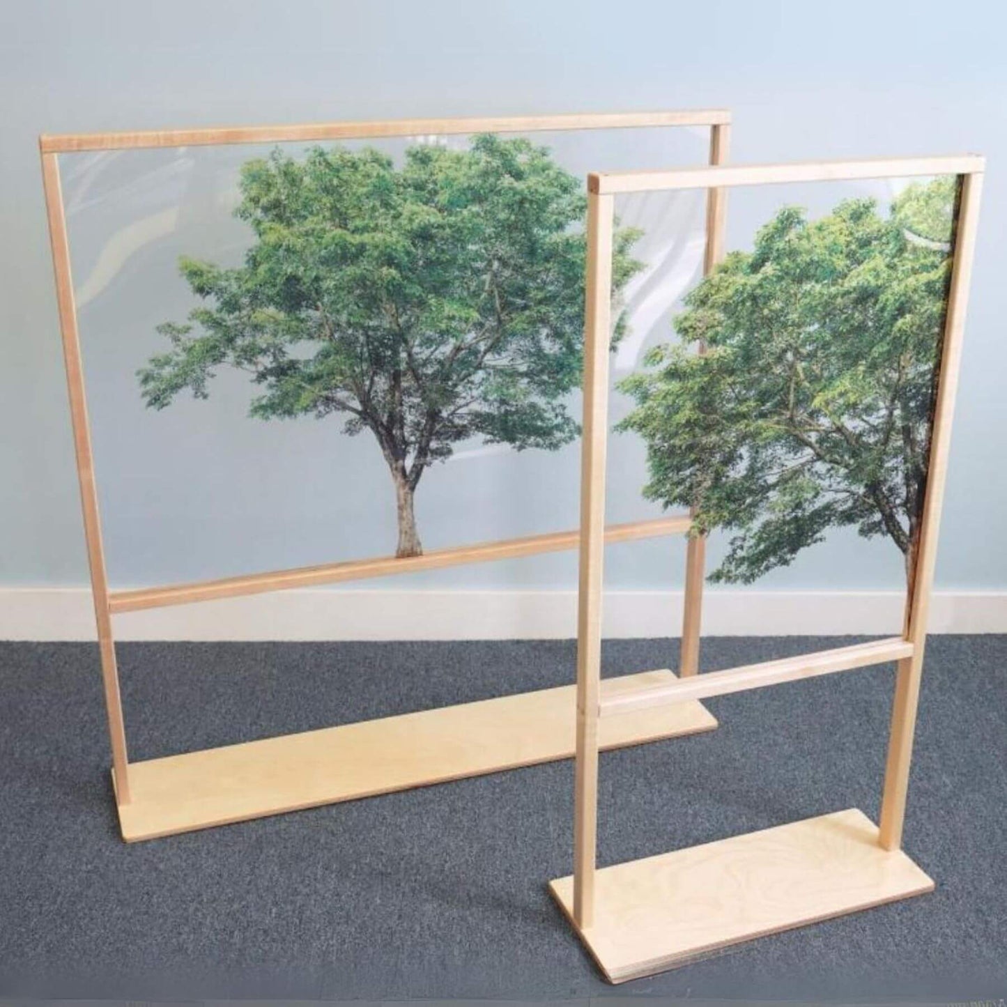 Whitney Brothers Nature View Floor Standing Partition 25W - Lifestyle
