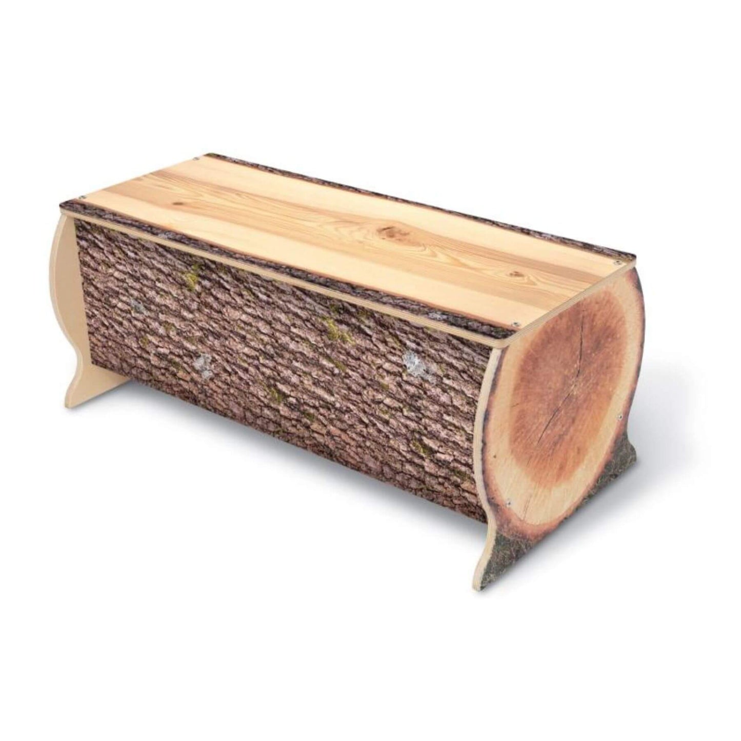 Whitney Brothers Nature View Live Edge Log Bench 14H