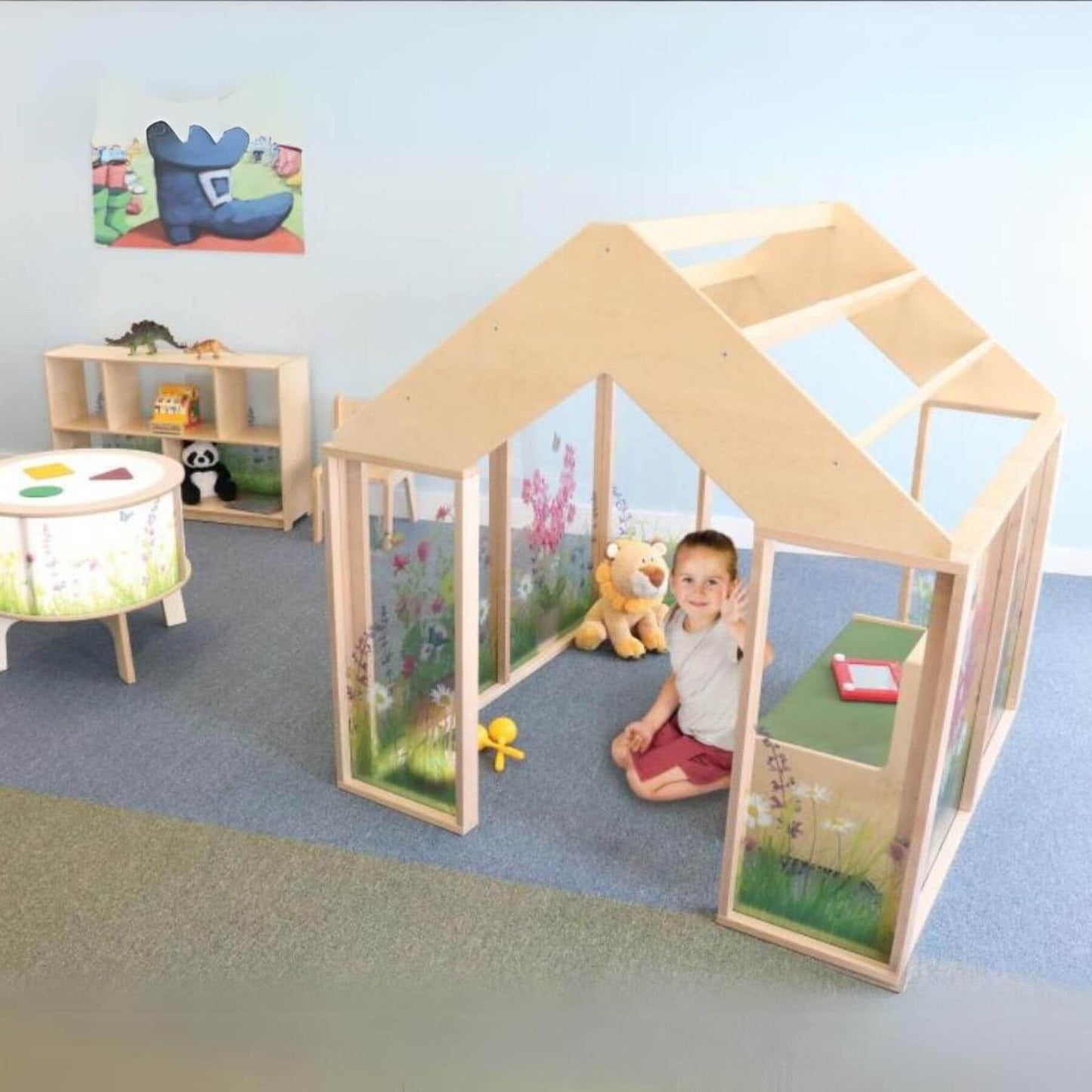 Whitney Brothers Nature View Play Greenhouse - Lifestyle