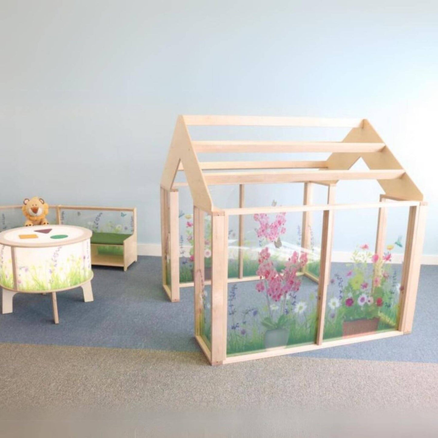 Whitney Brothers Nature View Play Greenhouse - Lifestyle