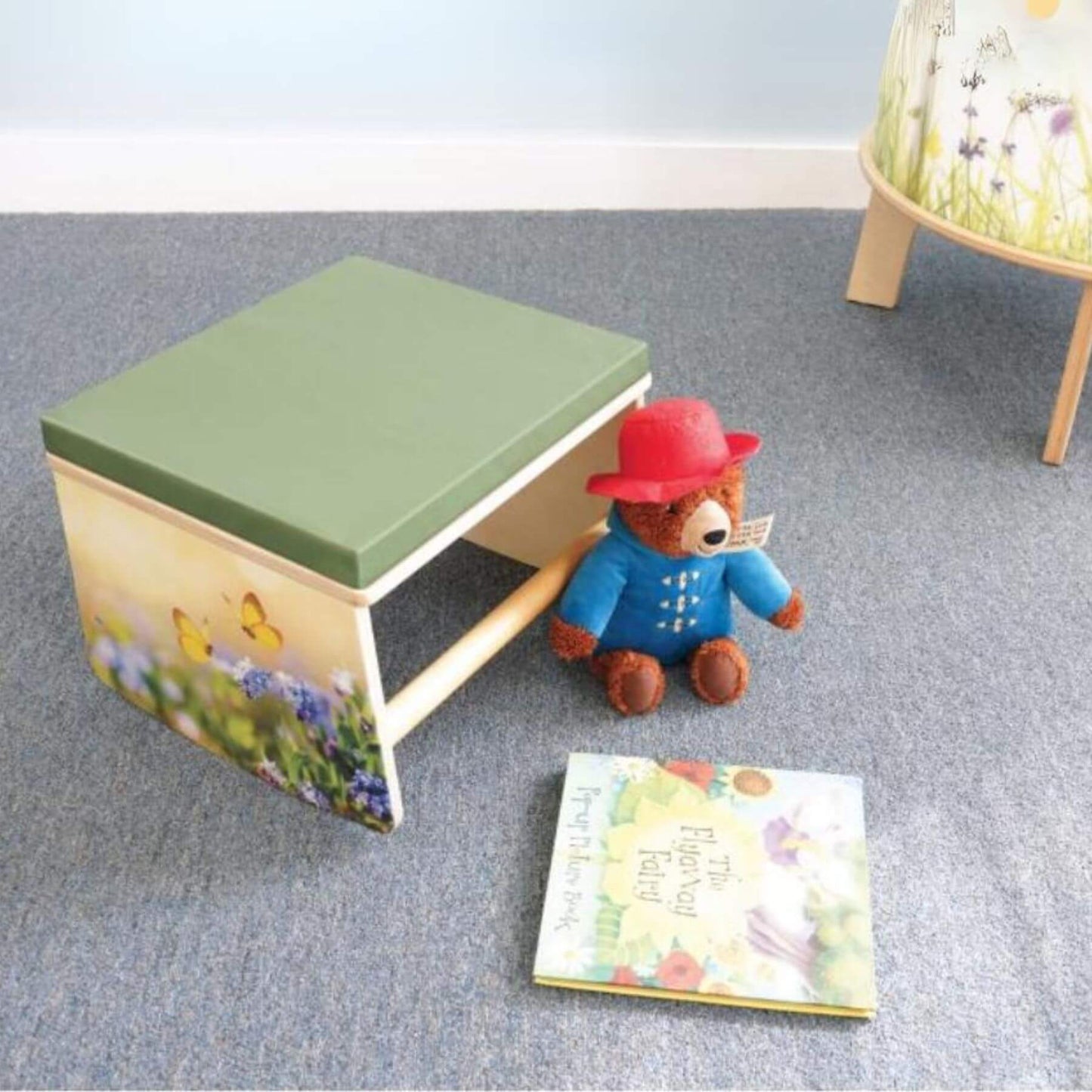 Whitney Brothers Nature View Pod Rocker 12" Tall in a Playroom