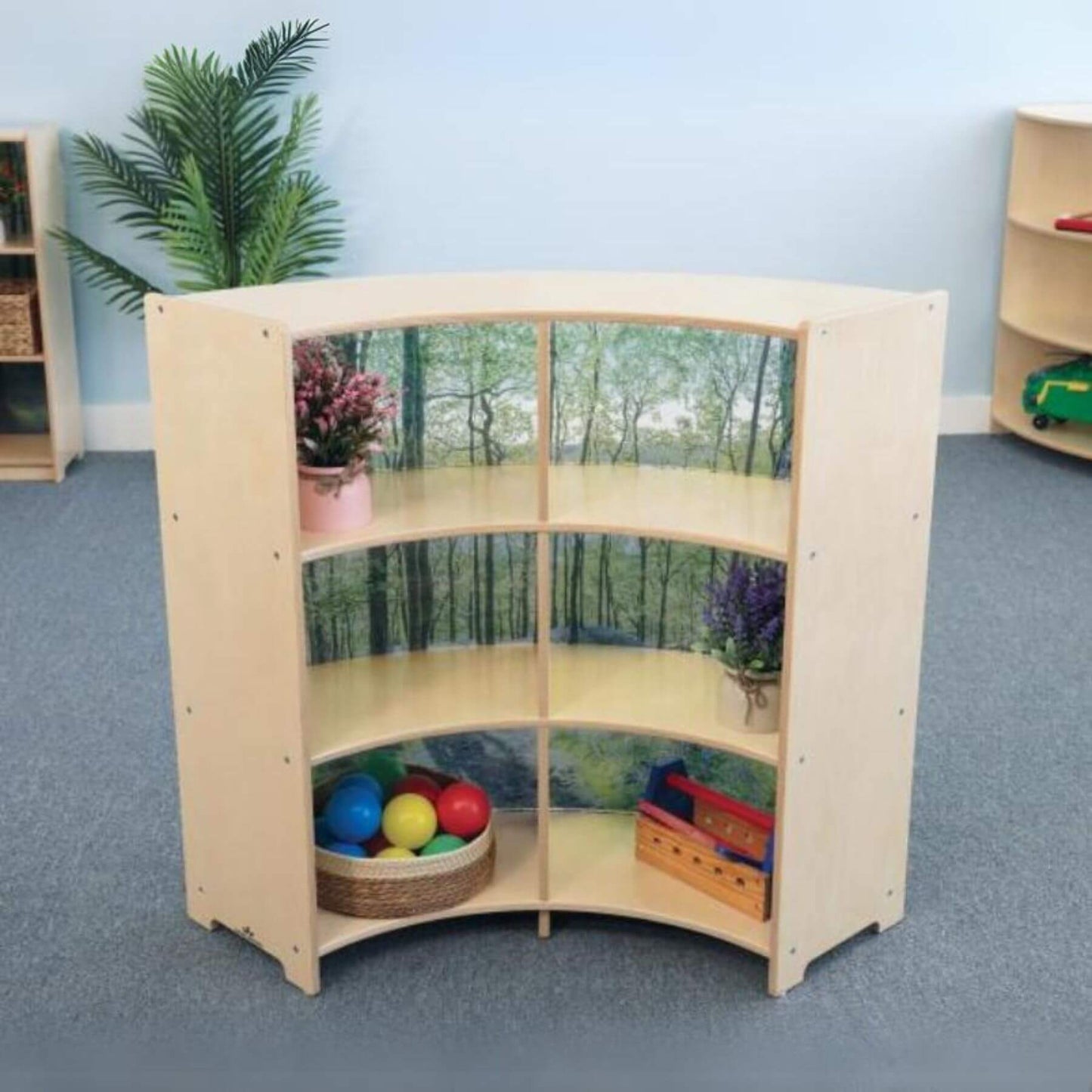 Whitney Brothers Nature View Serenity Curve-Out Cabinet
