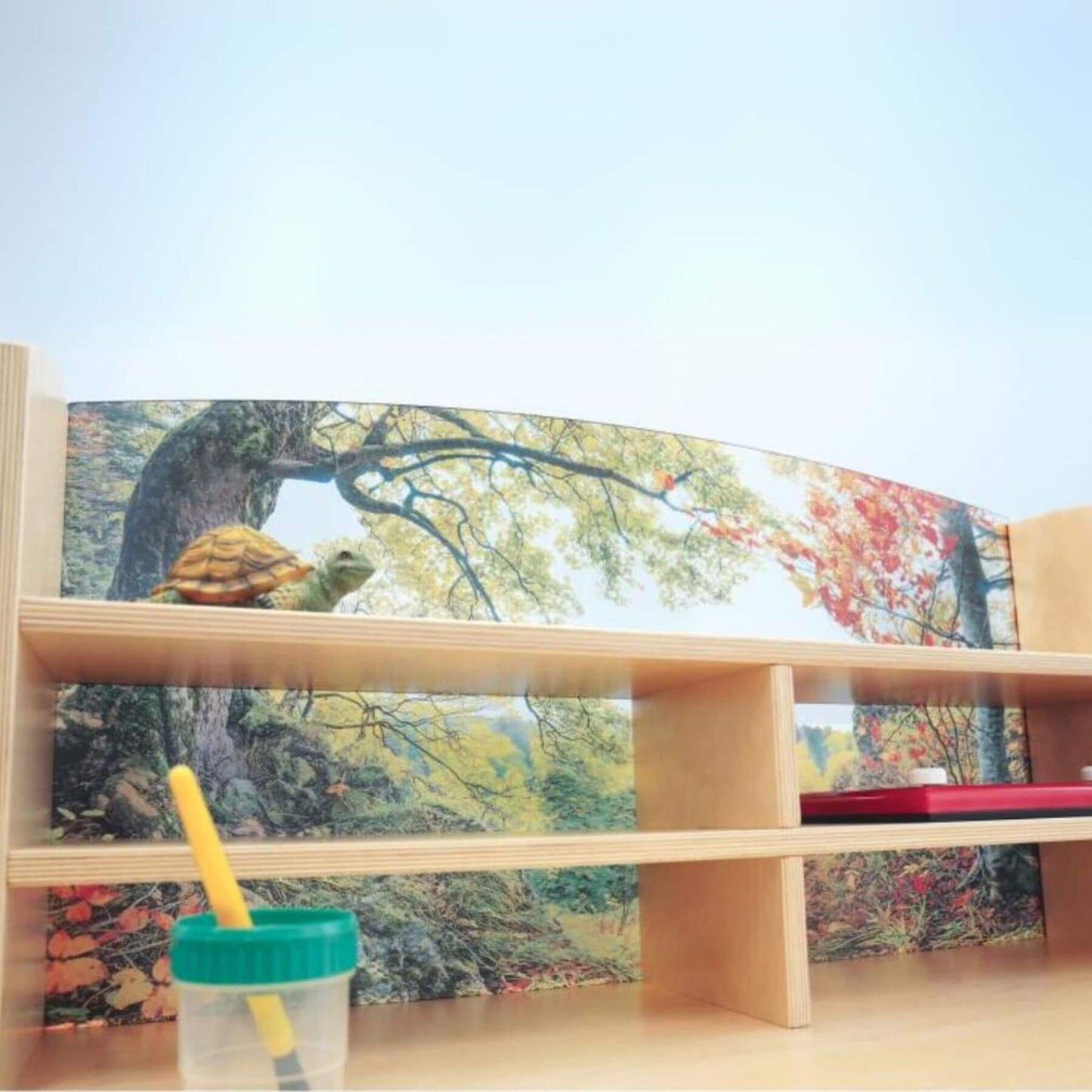 Detail View of Whitney Brothers Nature View Writing Center