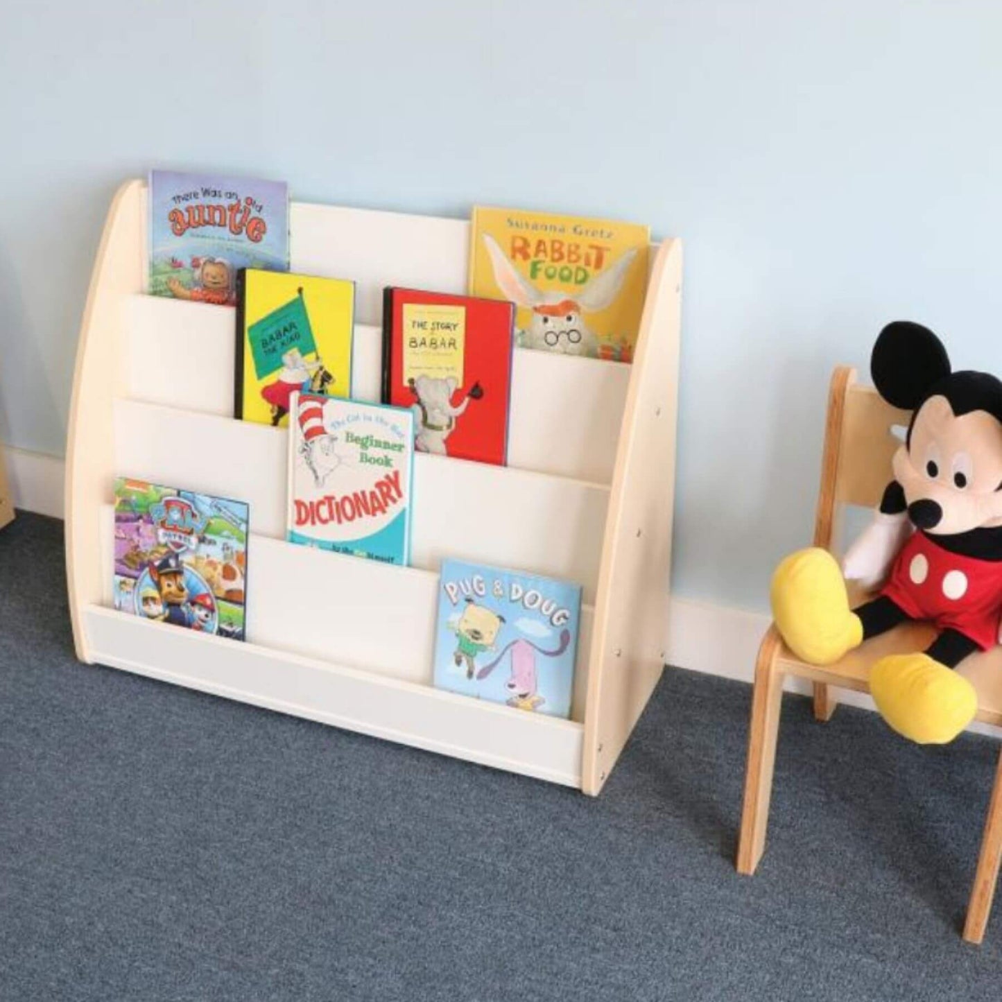 Whitney Brothers New Wave Melamine Book Display