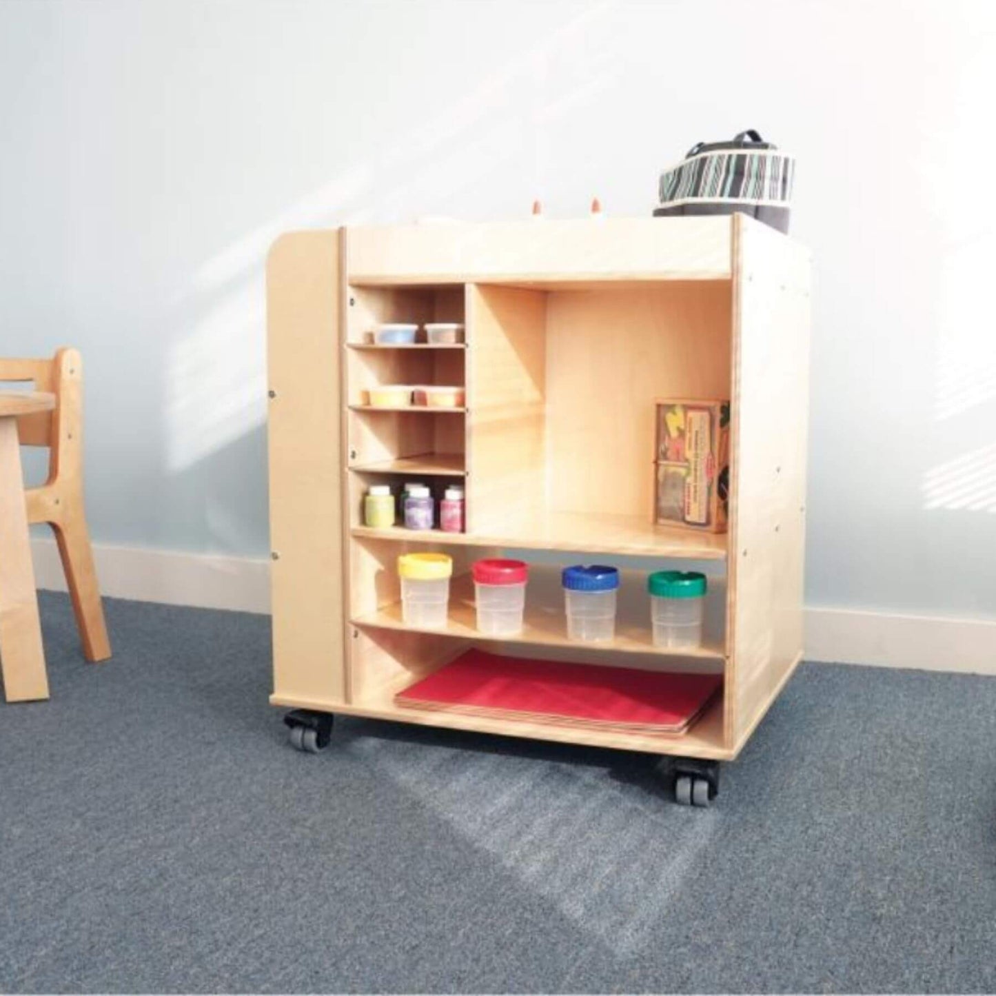 Whitney Brothers Rolling Art Cart