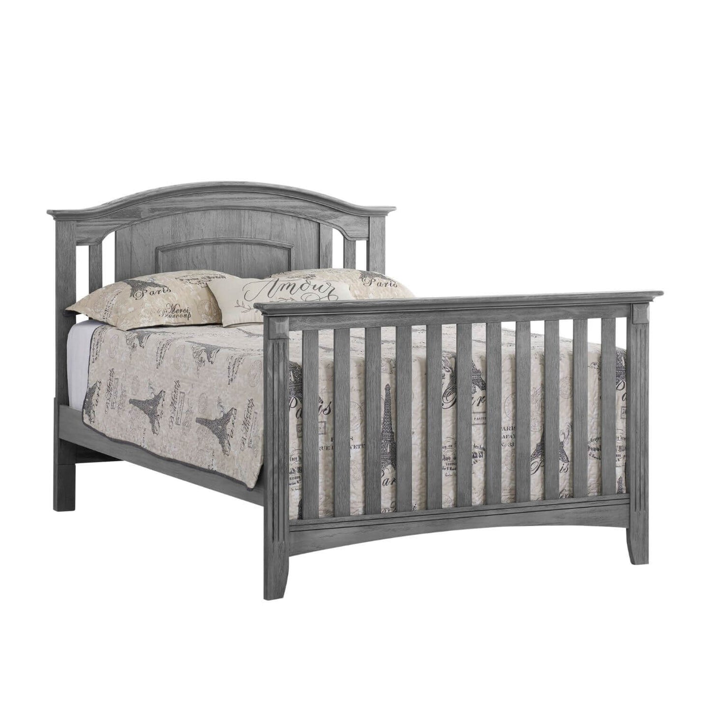 Oxford Baby Willowbrook 4-in-1 Convertible Crib | Graphite Gray