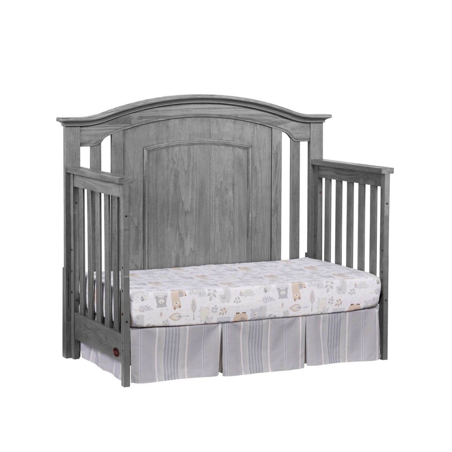 Oxford Baby Willowbrook 4-in-1 Convertible Crib | Graphite Gray
