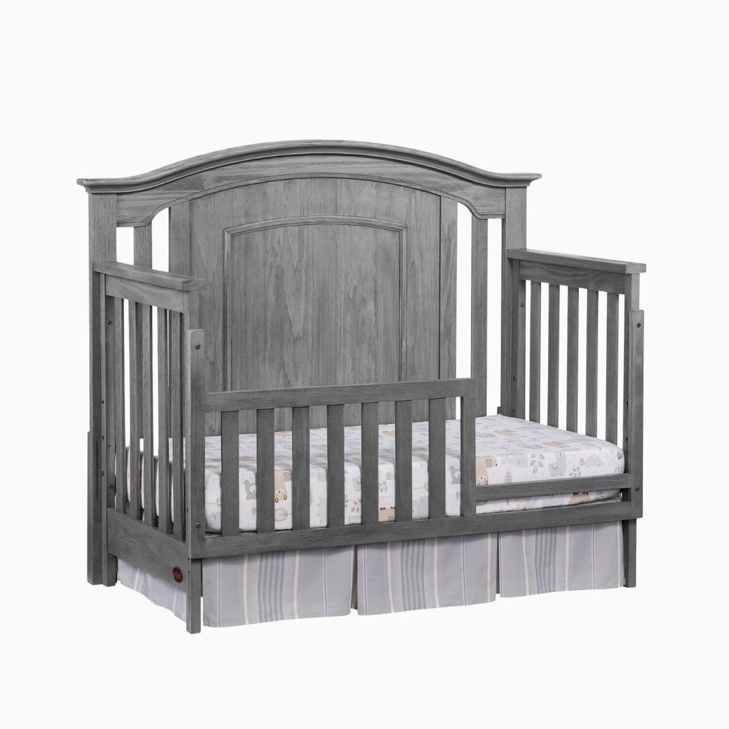 Oxford Baby Willowbrook 4-in-1 Convertible Crib | Graphite Gray