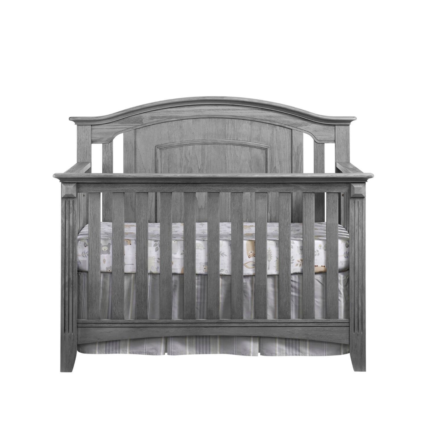 Oxford Baby Willowbrook 4-in-1 Convertible Crib | Graphite Gray