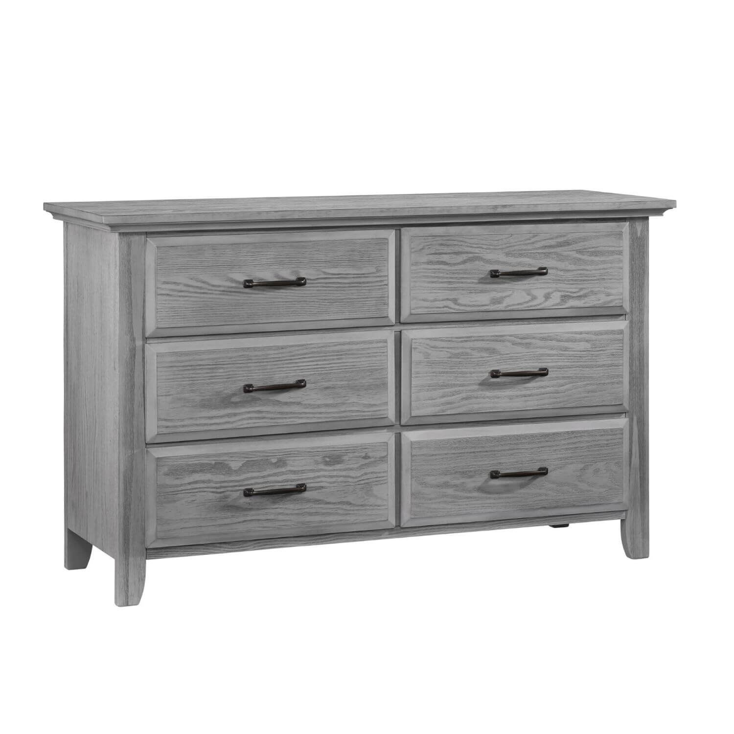 Oxford Baby Willowbrook 6-Drawer Dresser | Graphite Gray