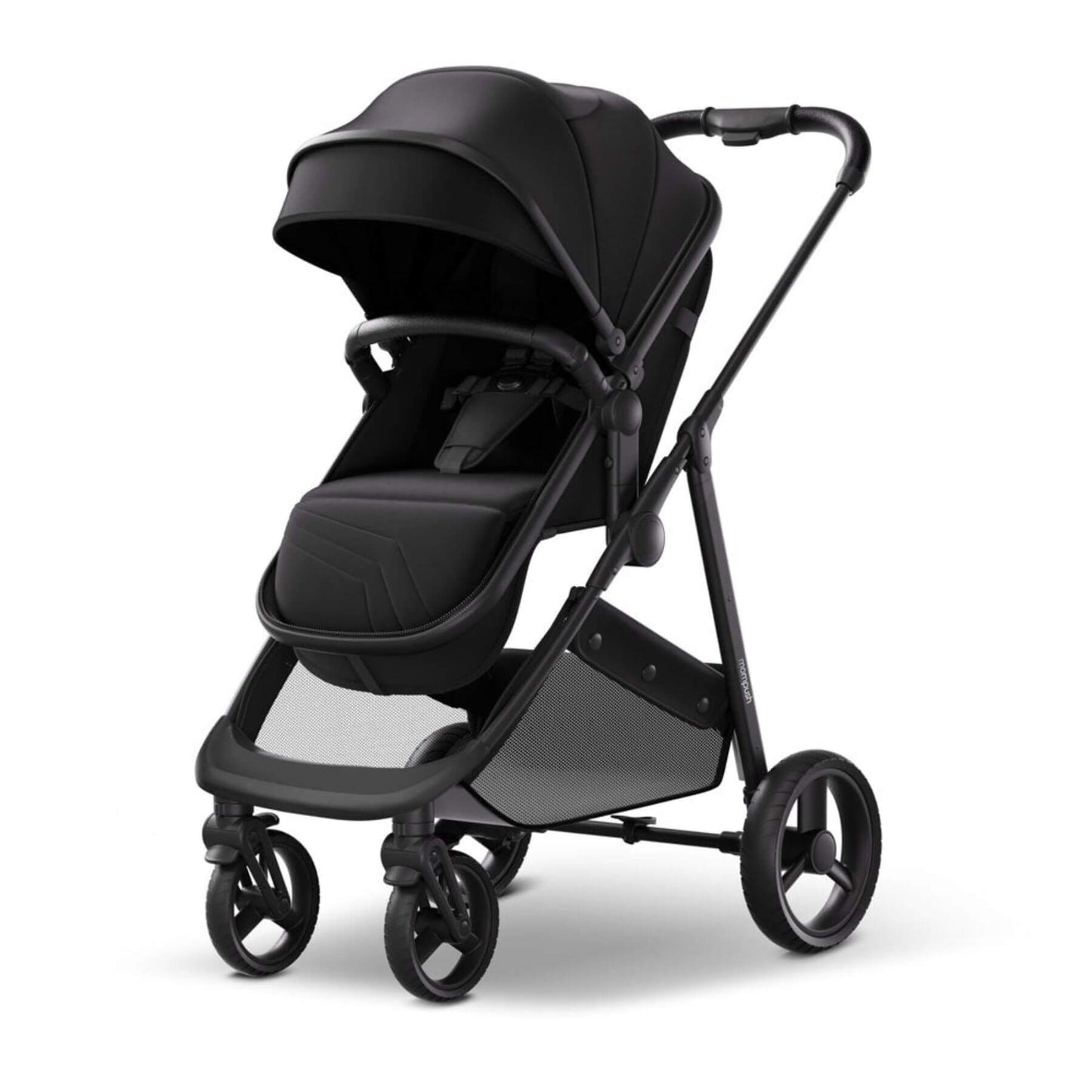 Mompush Wiz 2-in-1 Convertible Baby Stroller Black