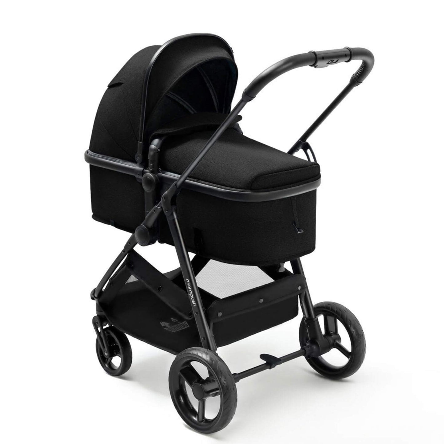 Mompush Wiz 2-in-1 Convertible Baby Stroller Black