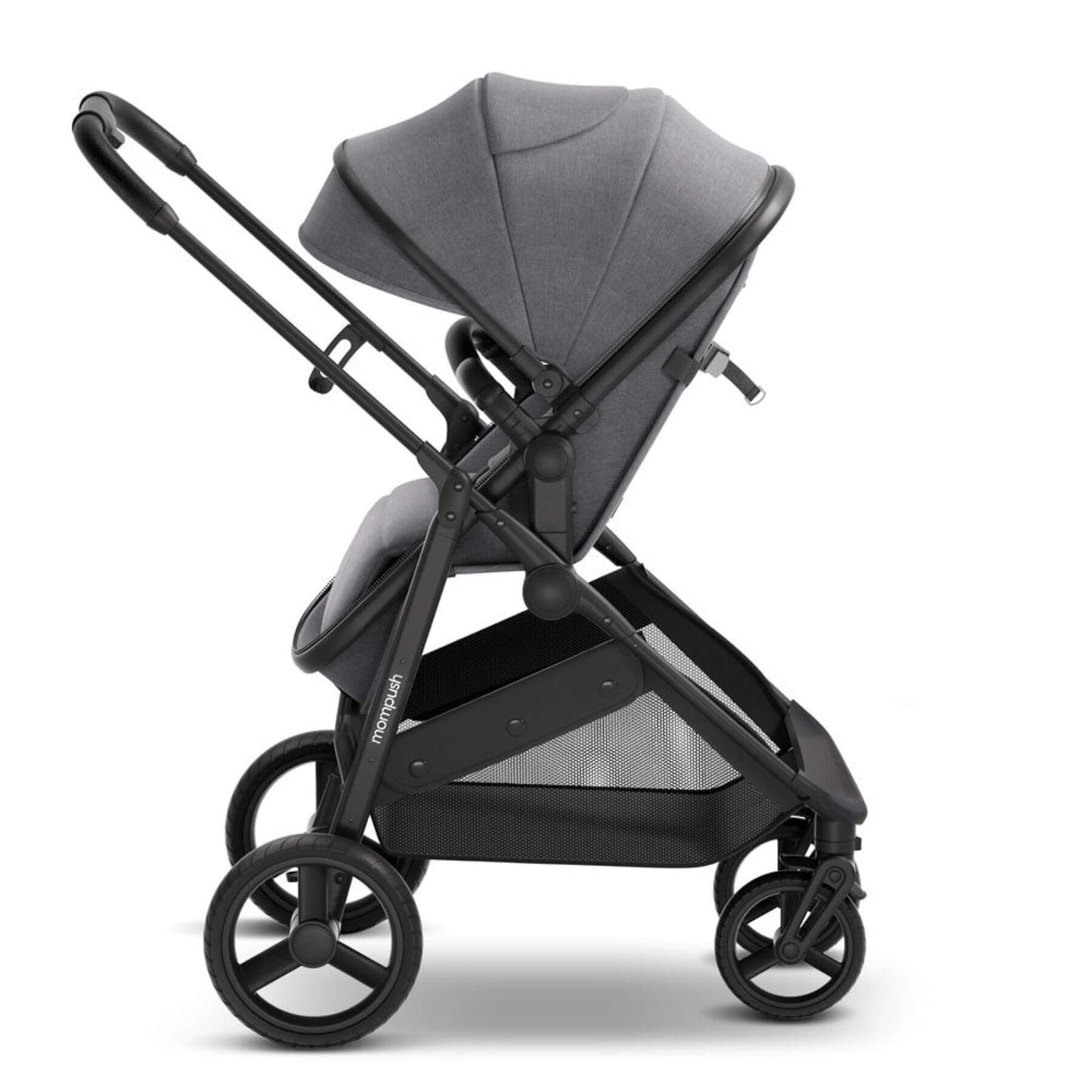 Mompush Wiz 2-in-1 Convertible Baby Stroller Grey