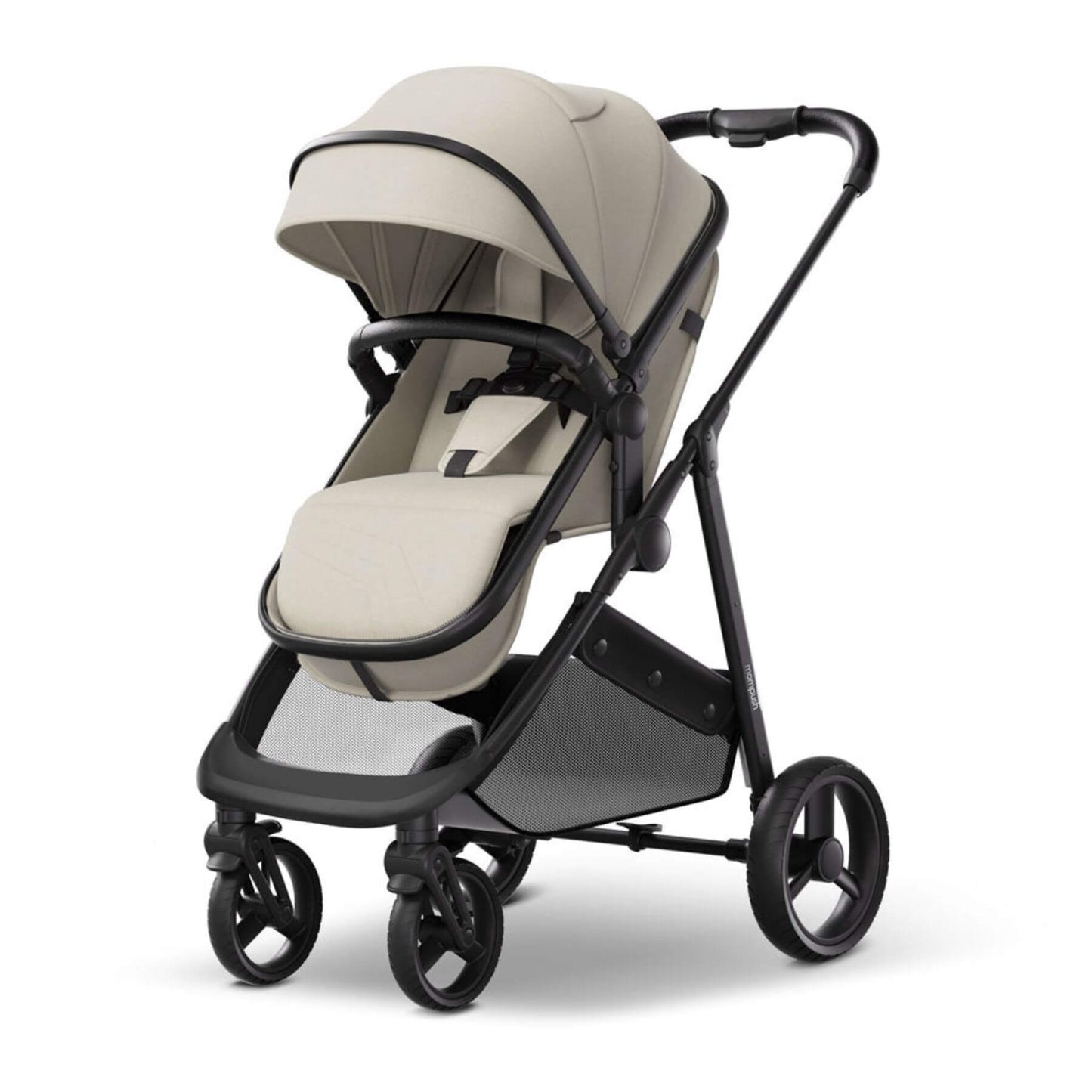 Mompush Wiz 2-in-1 Convertible Baby Stroller Khaki